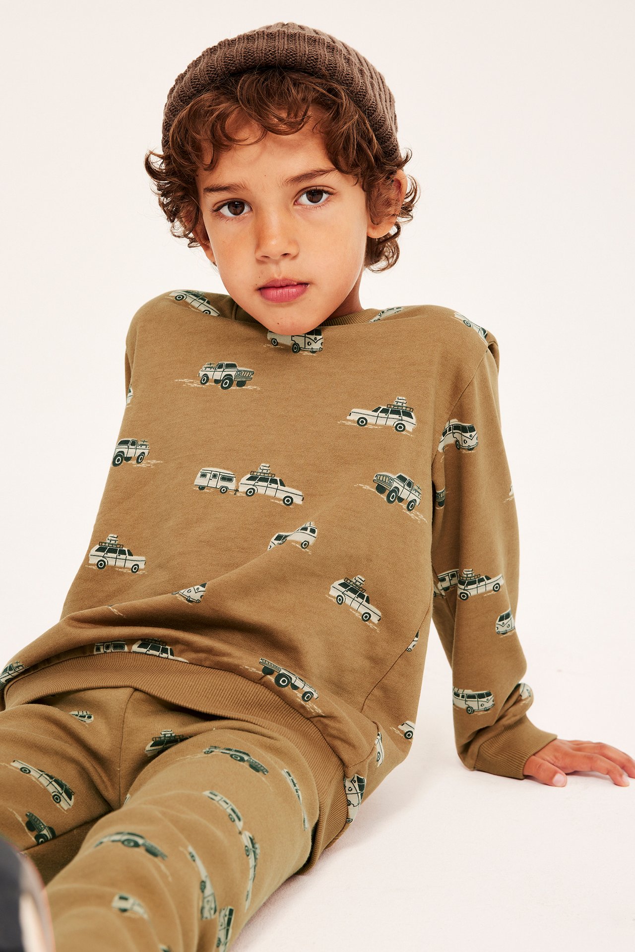 Mönstrad sweatshirt