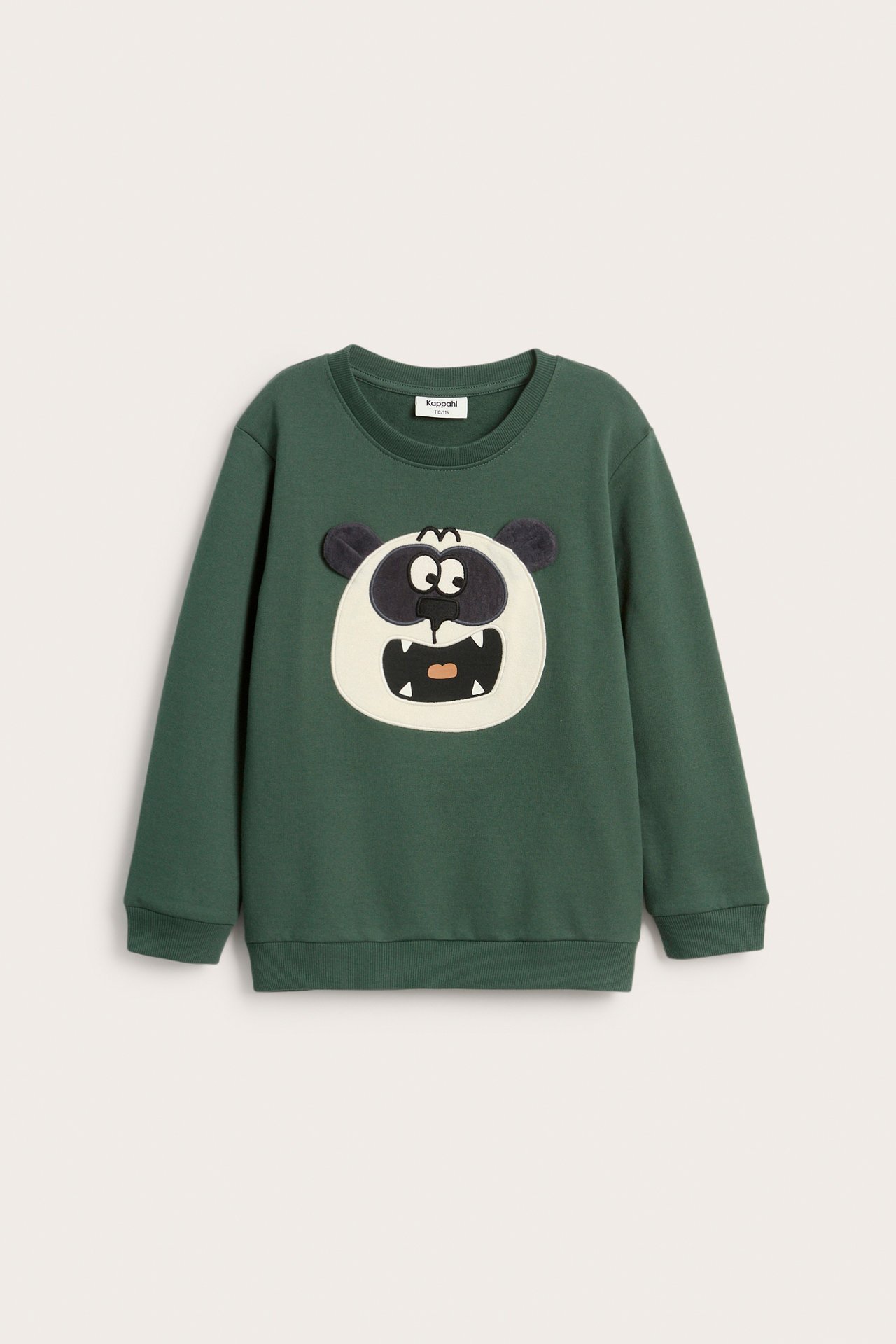 Sweatshirt med panda