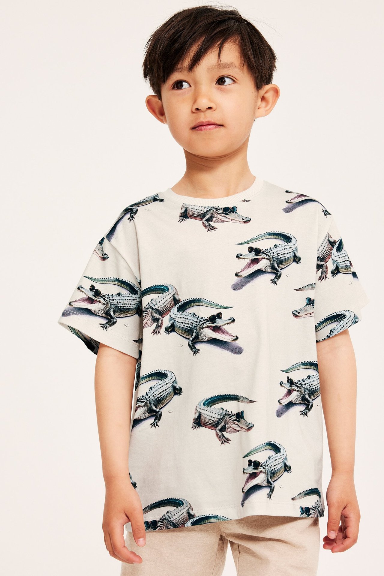 T-shirt w krokodyle