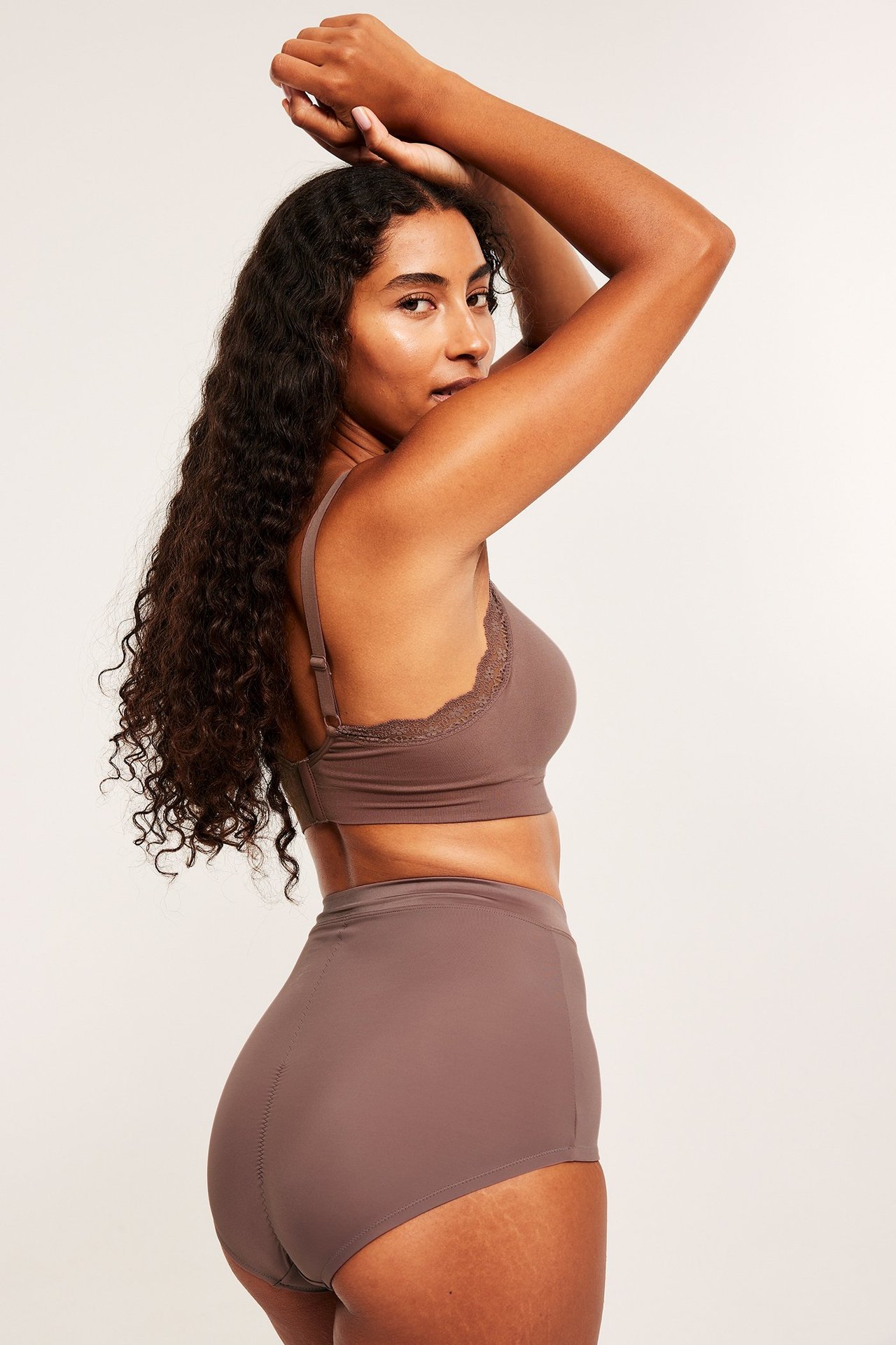 Hipstertruse shaping - Mørkerosa - 6