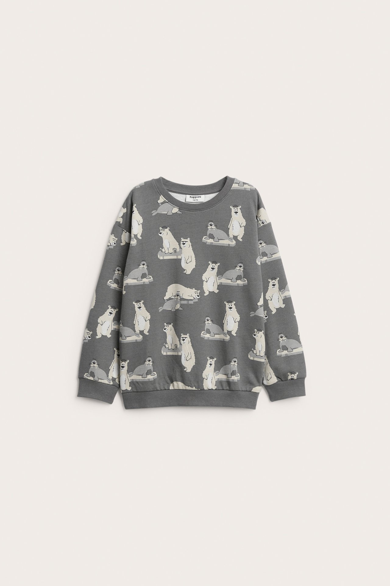 Mønstret sweatshirt