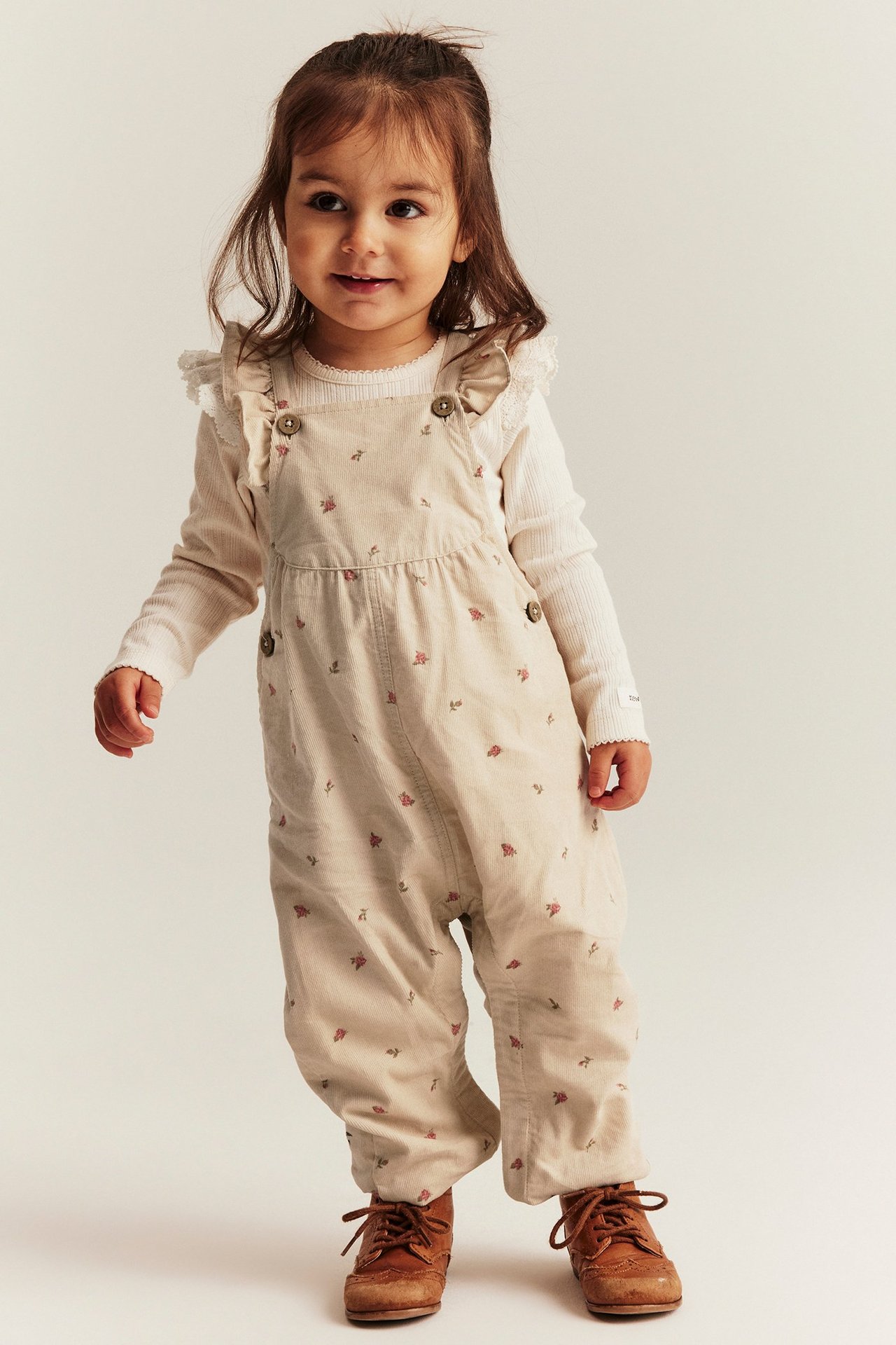 Ogrodniczki ze sztruksu