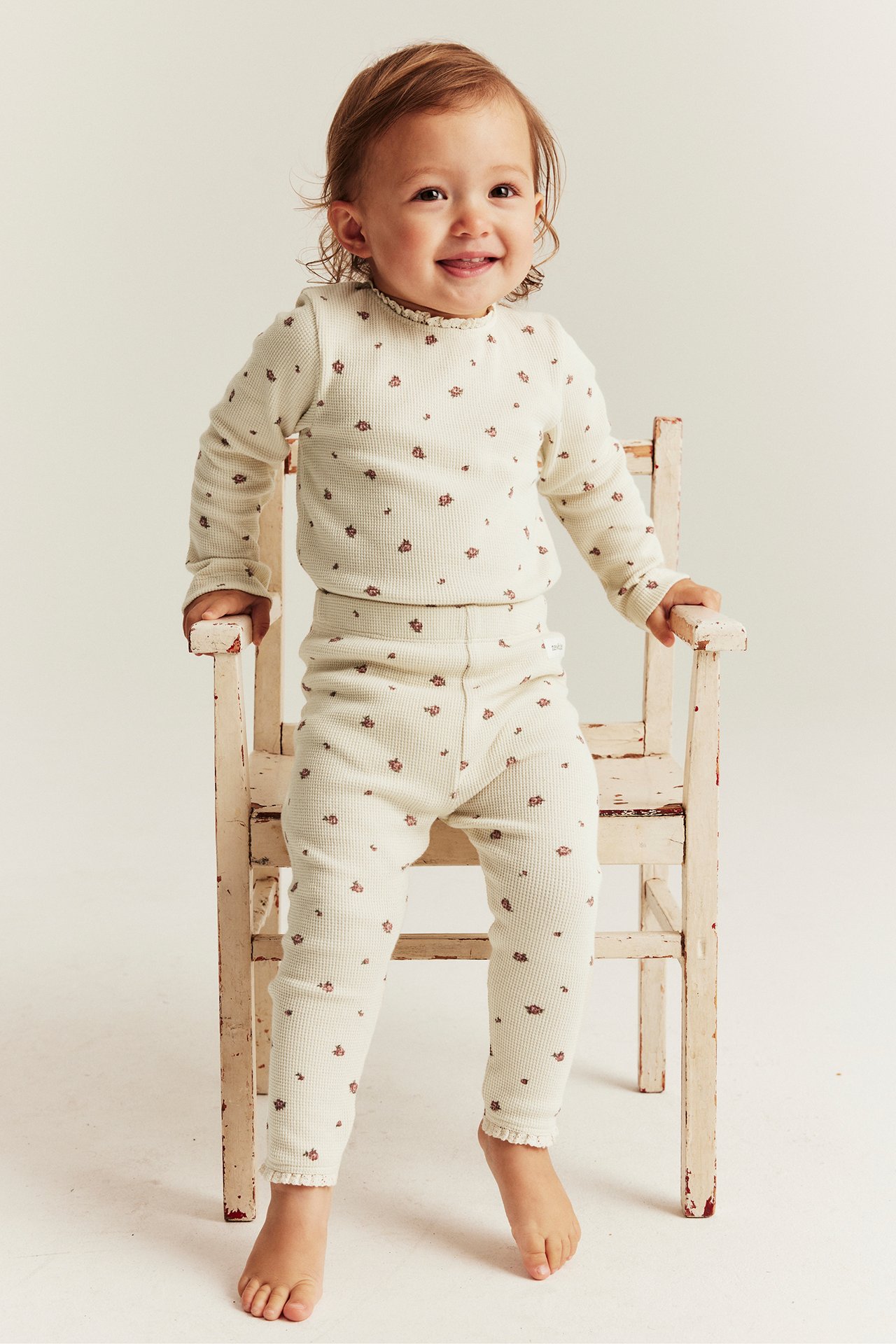 Småblommiga leggings