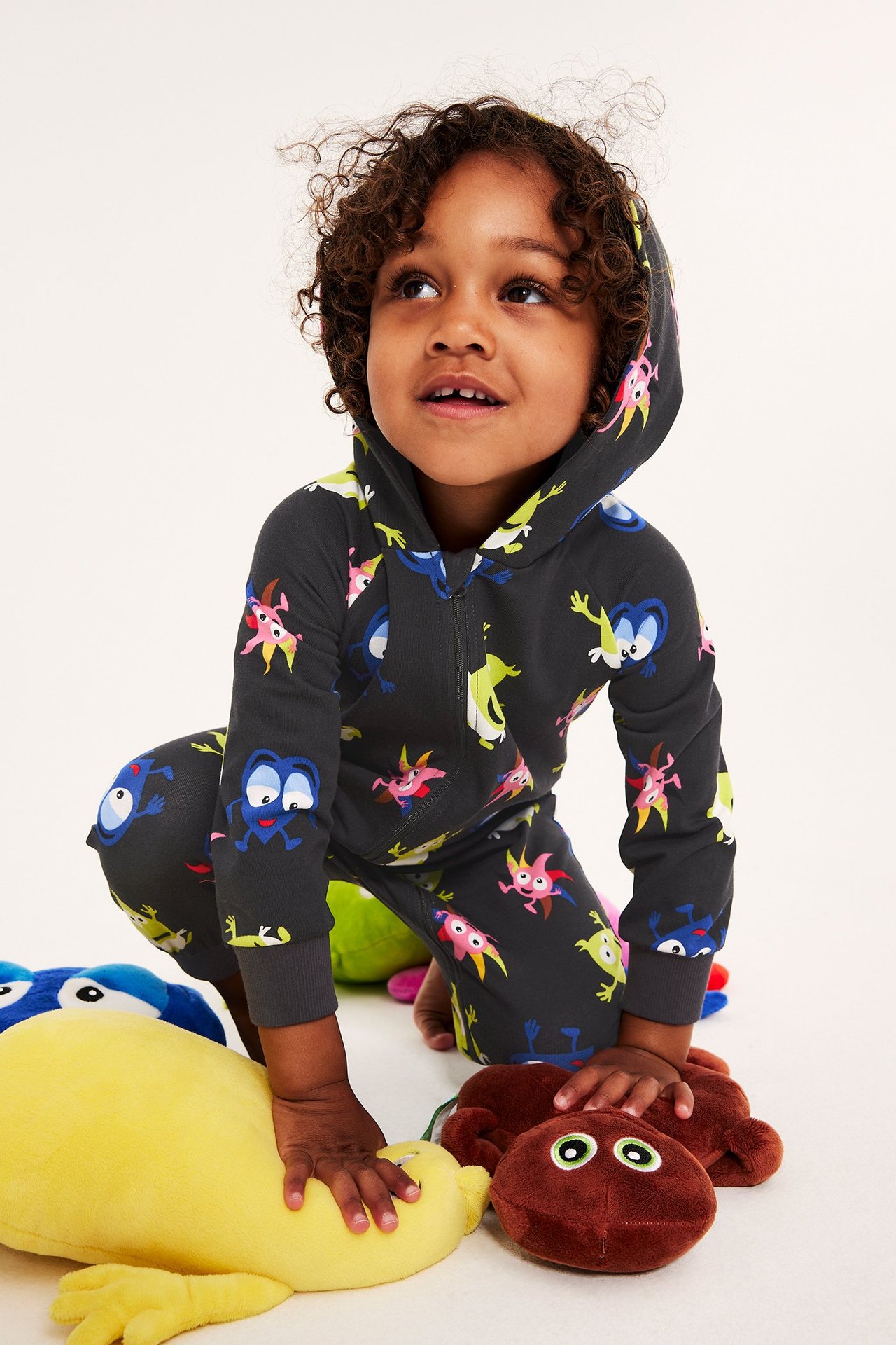 Sweatshirtoverall med huva Babblarna