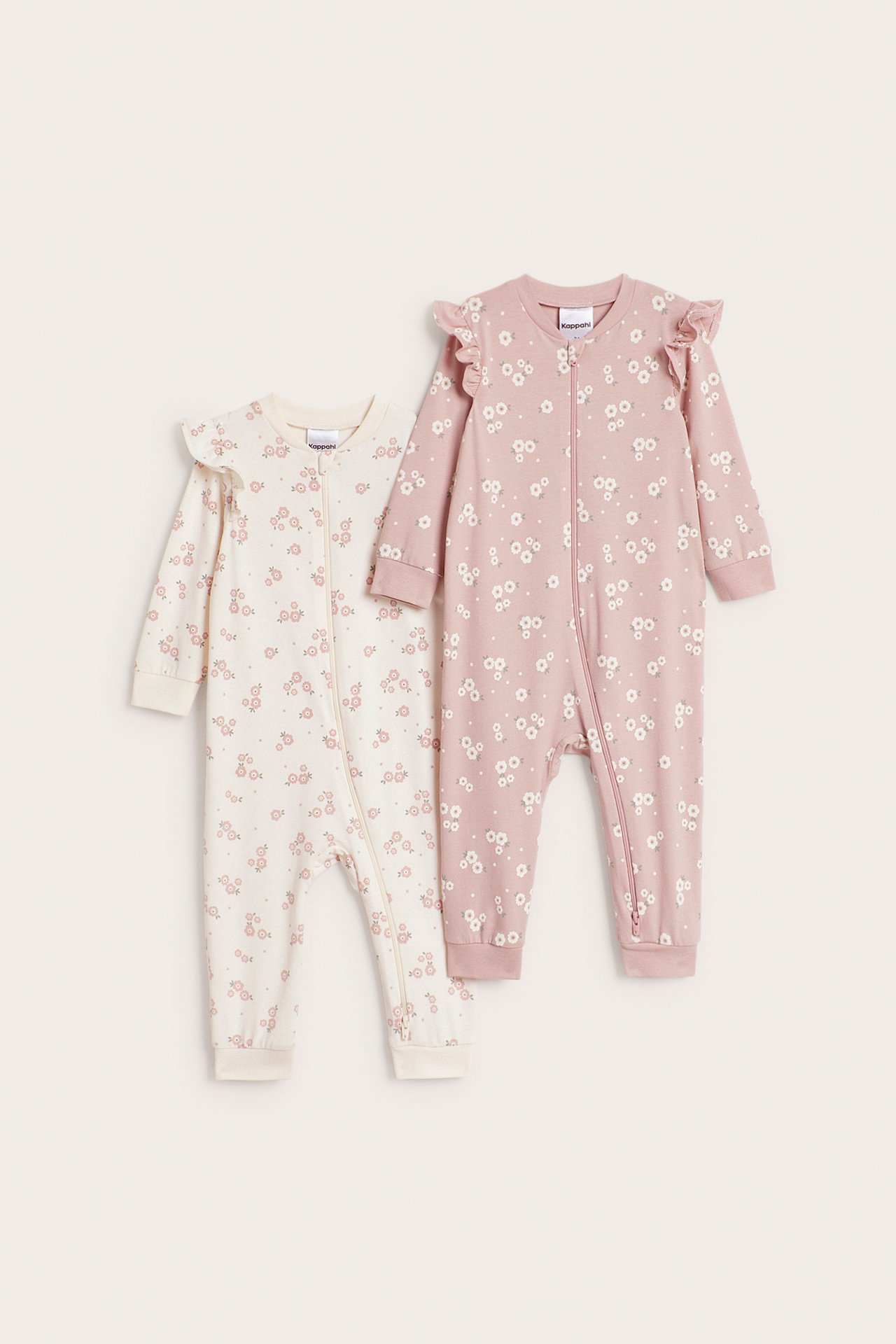 Småblommig pyjamas 2-pack