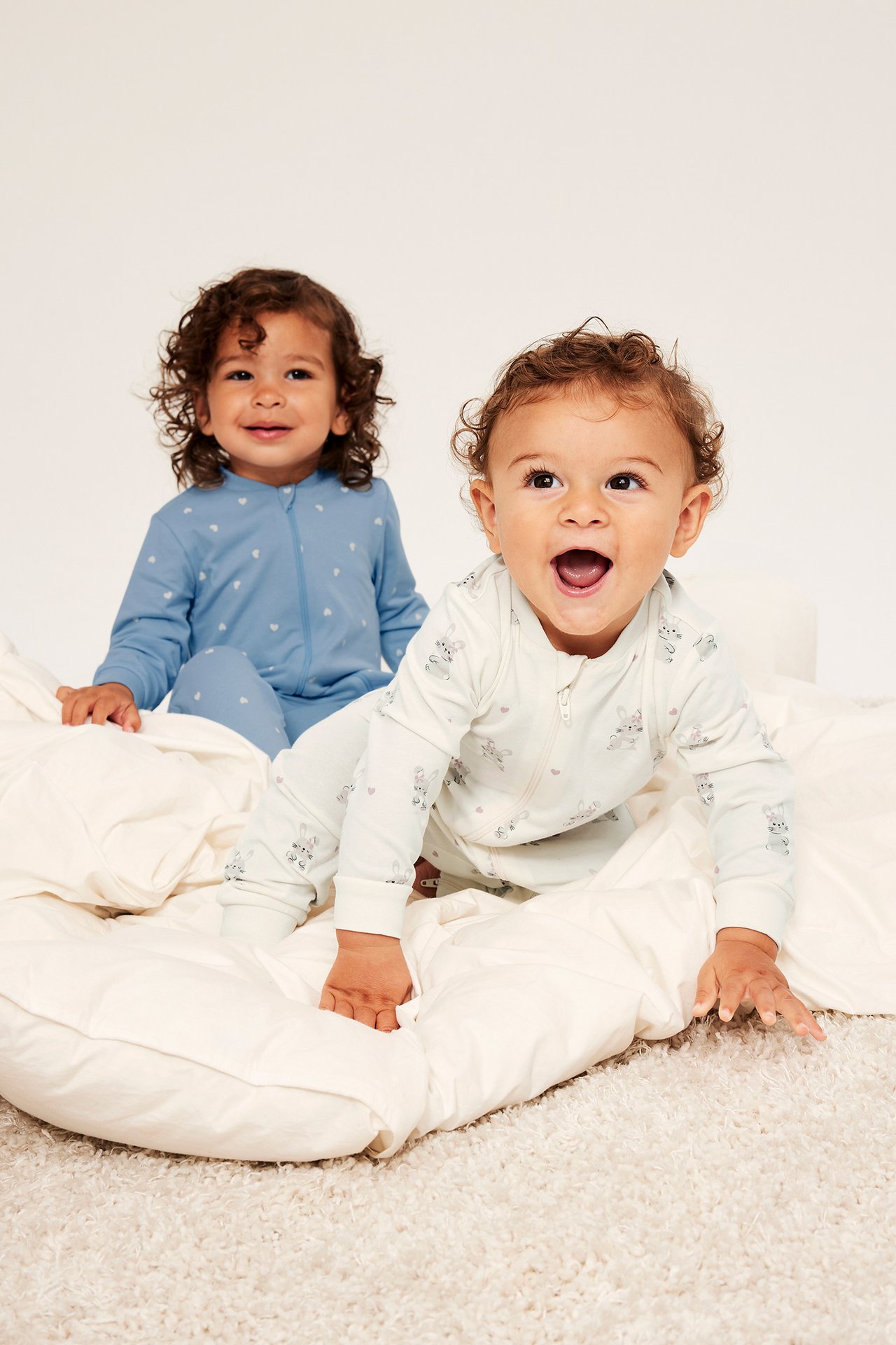 Pyjamas med kaniner 2-pack