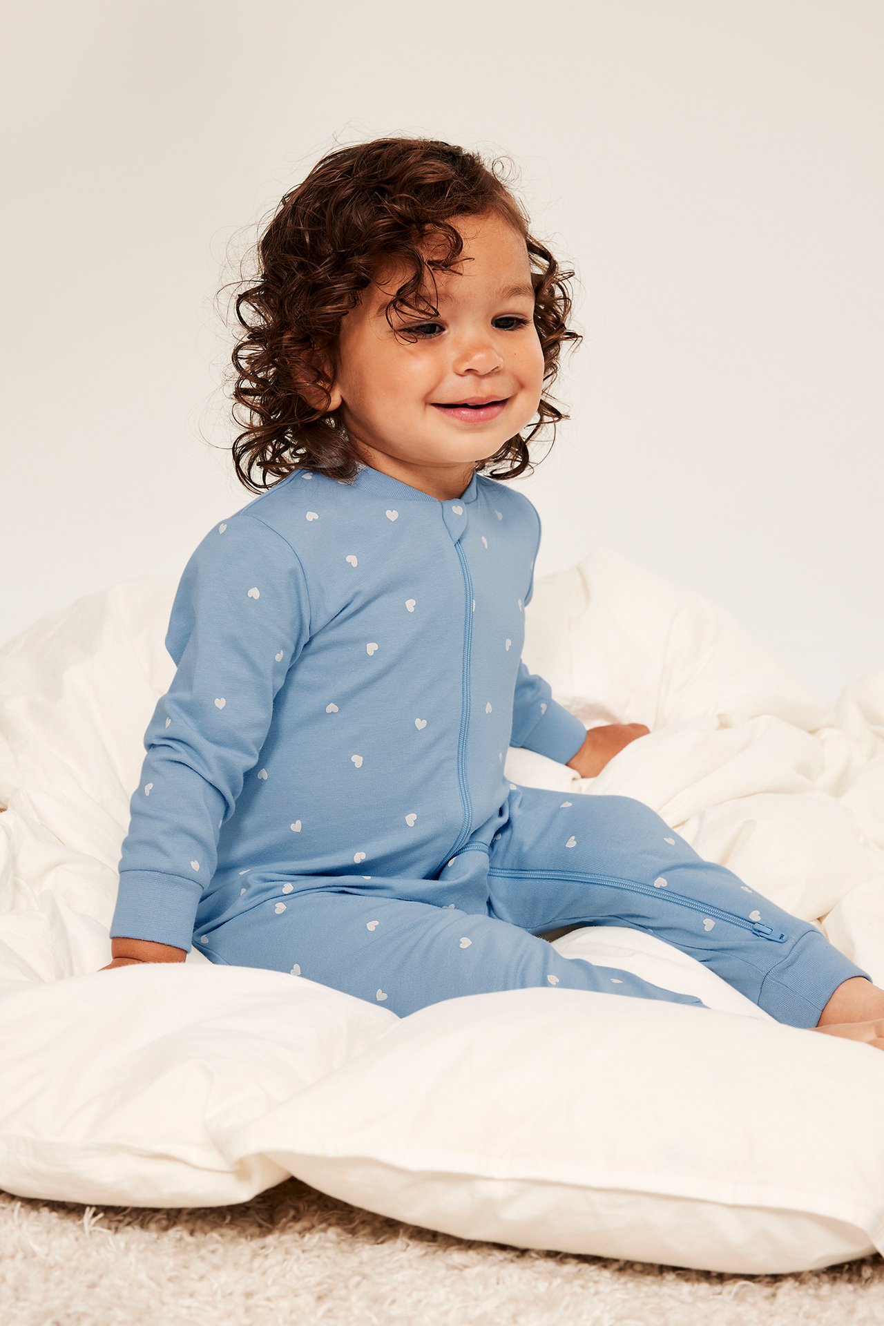 Pyjamas med kaniner 2-pack - Offwhite - 4