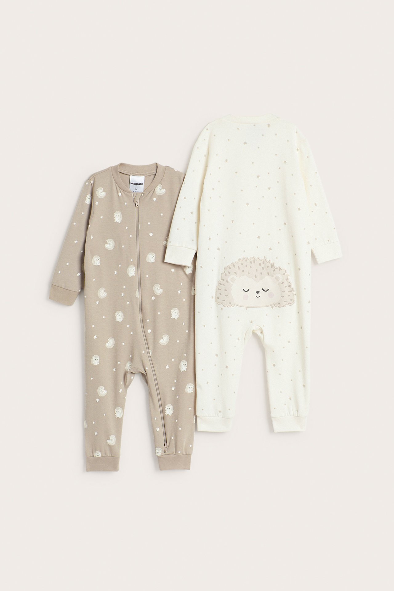 Siiliteemaiset pyjamat, 2-pack