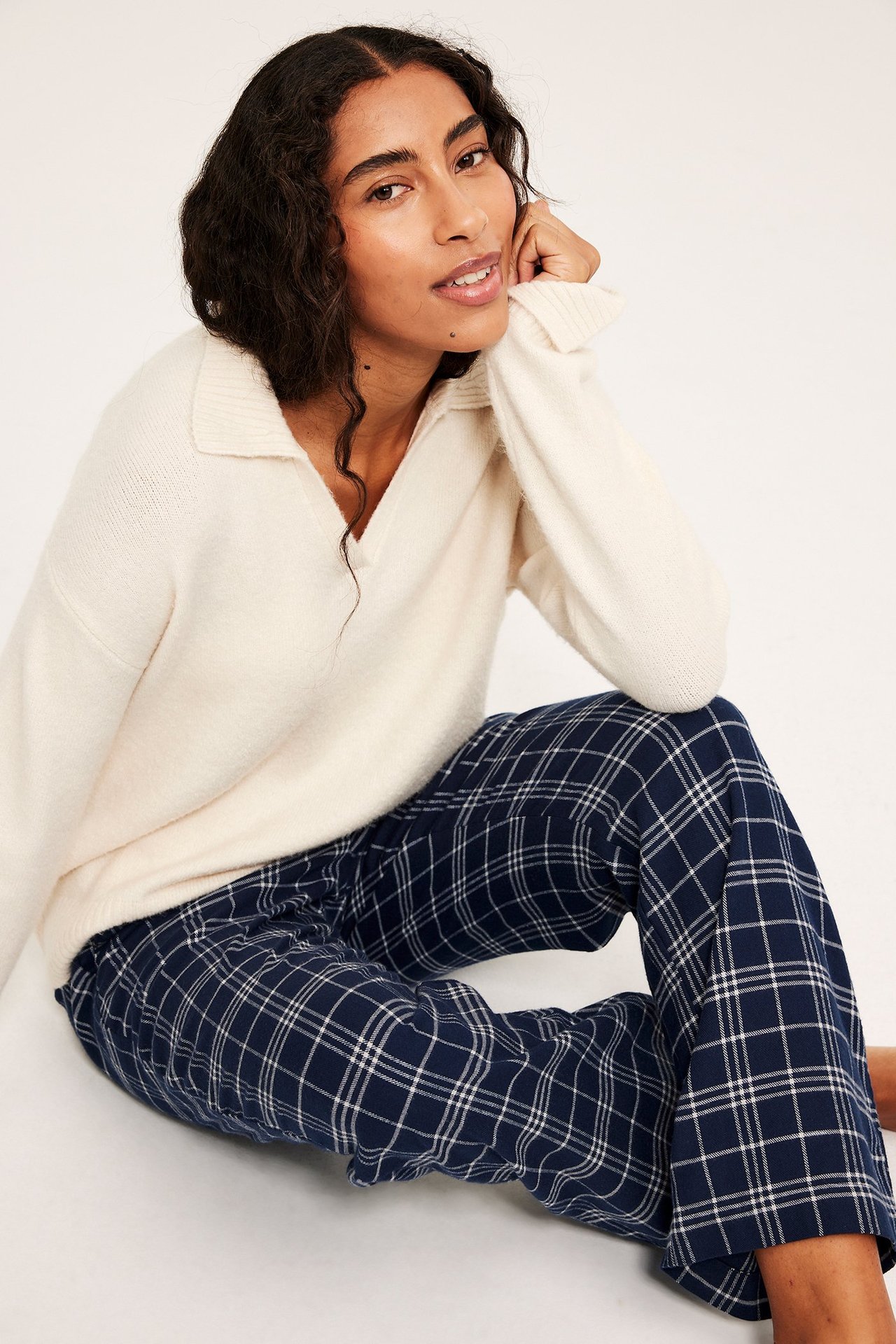 Pyjamasbukse i flanell