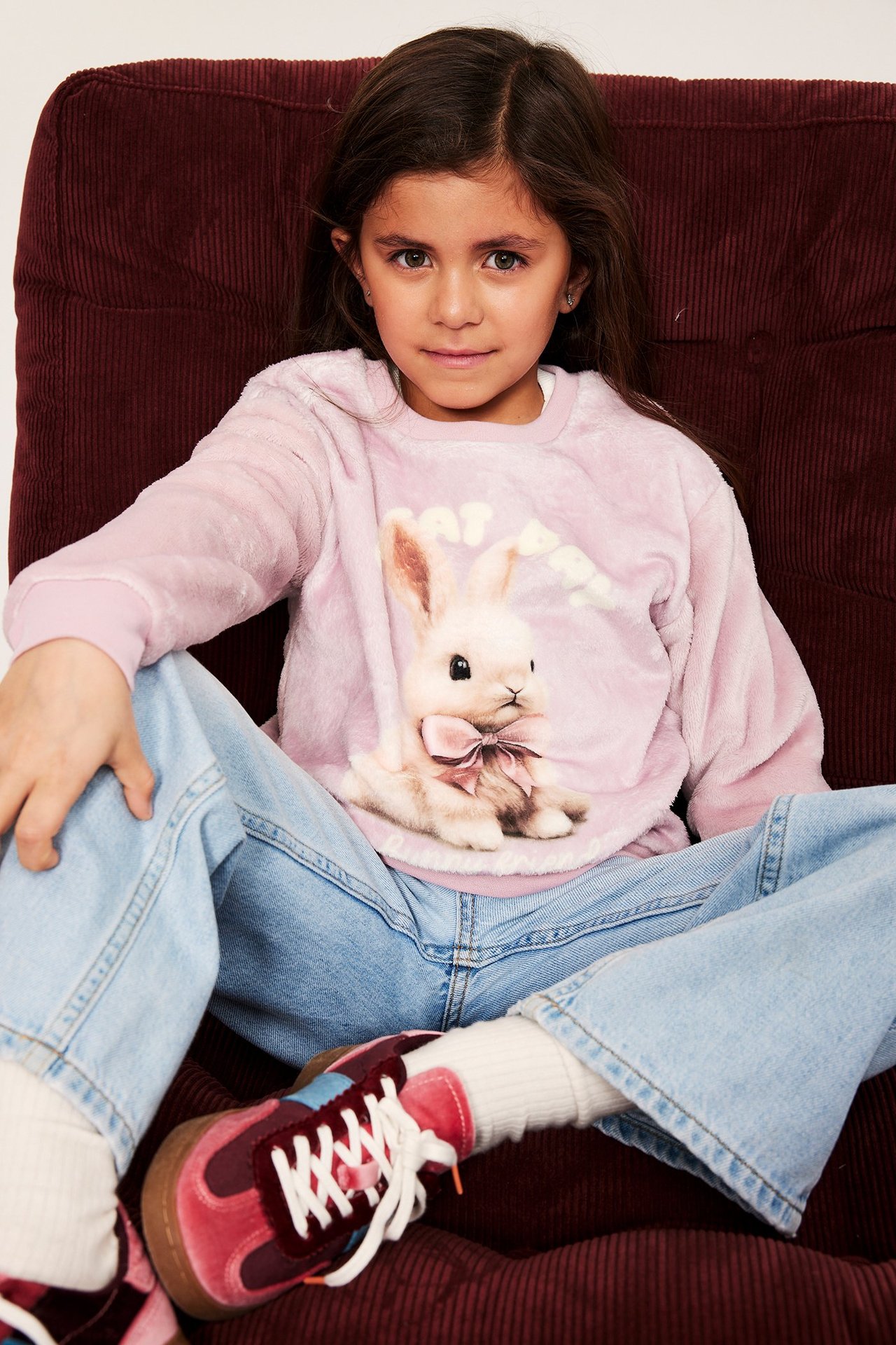 Pörröinen collegepaita