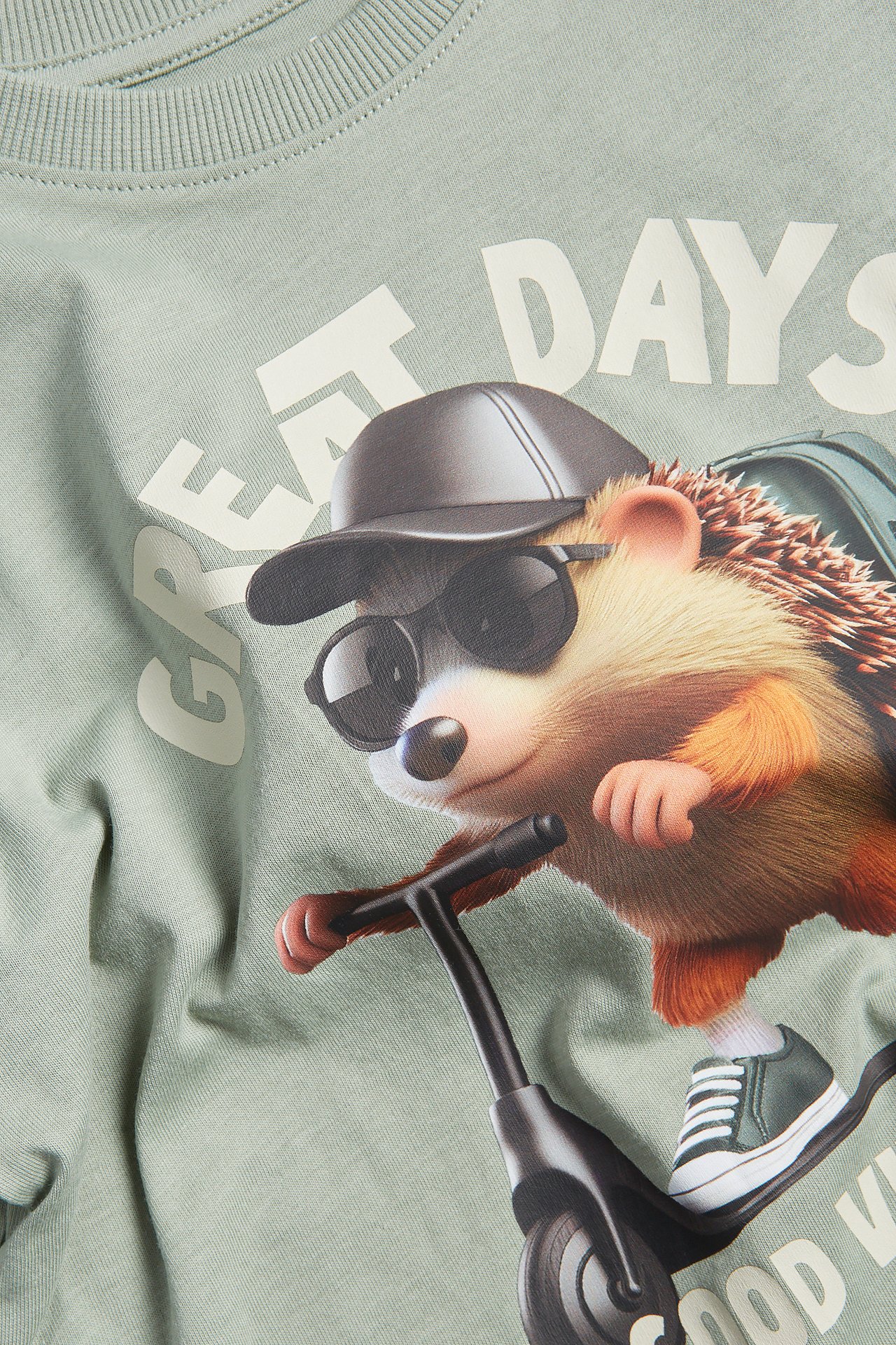 T-shirt med tryck