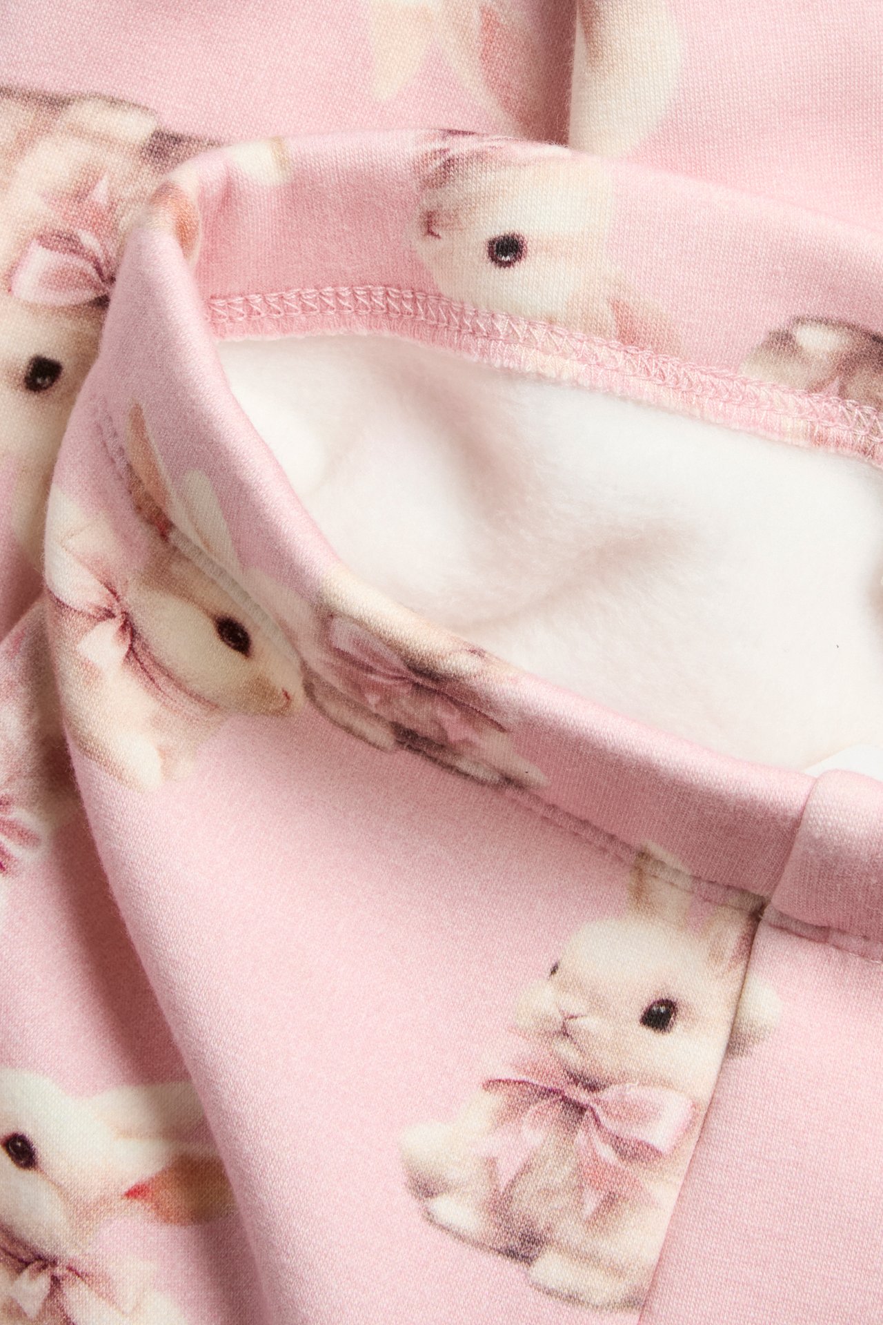 Pehmeät vaaleanpunaiset leggingsit pupumaisesti, lämpimät, pehmeä sisus, lapsille.