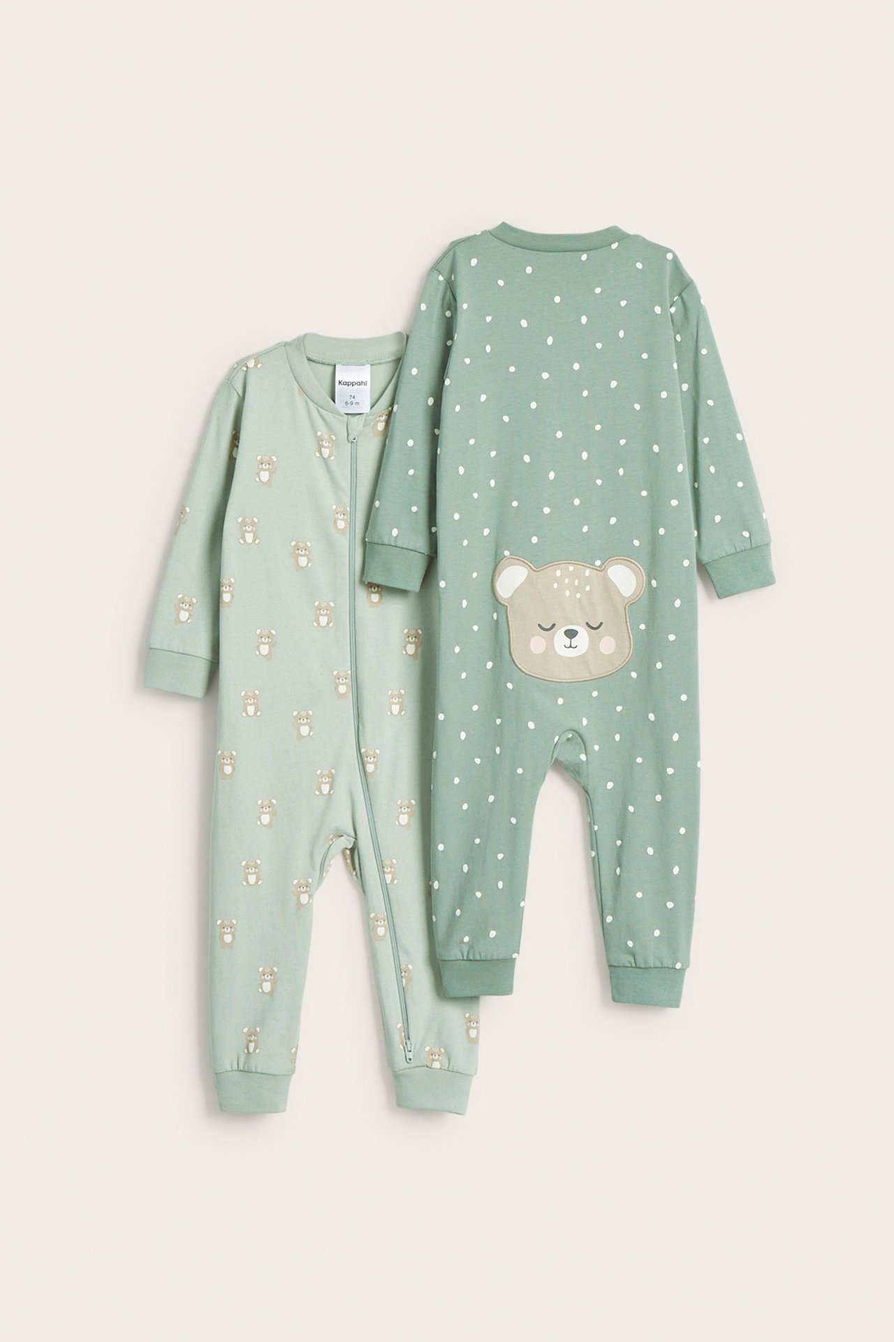 2 kpl kuviollisia pyjamia