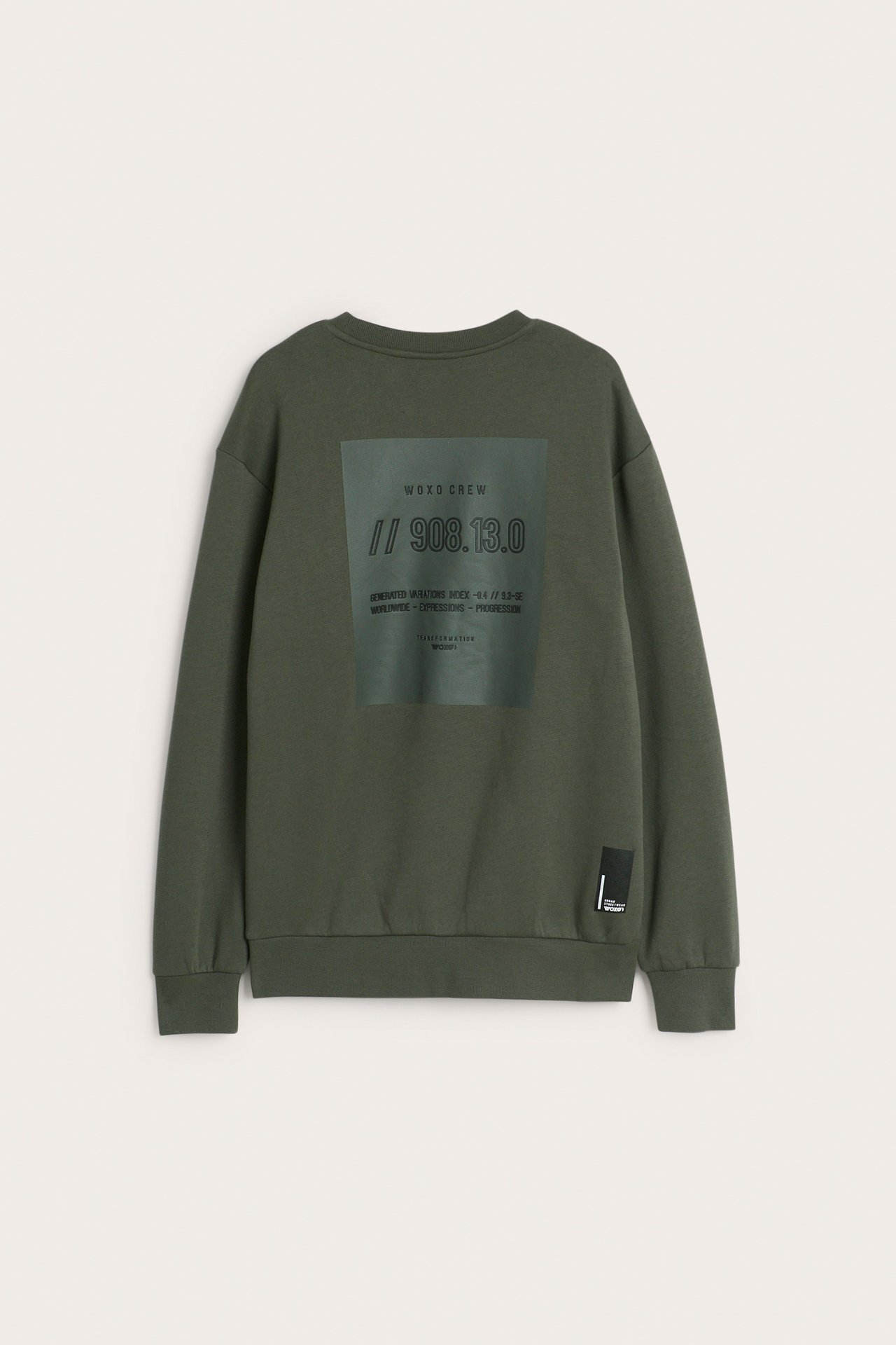Sweatshirt med tryck