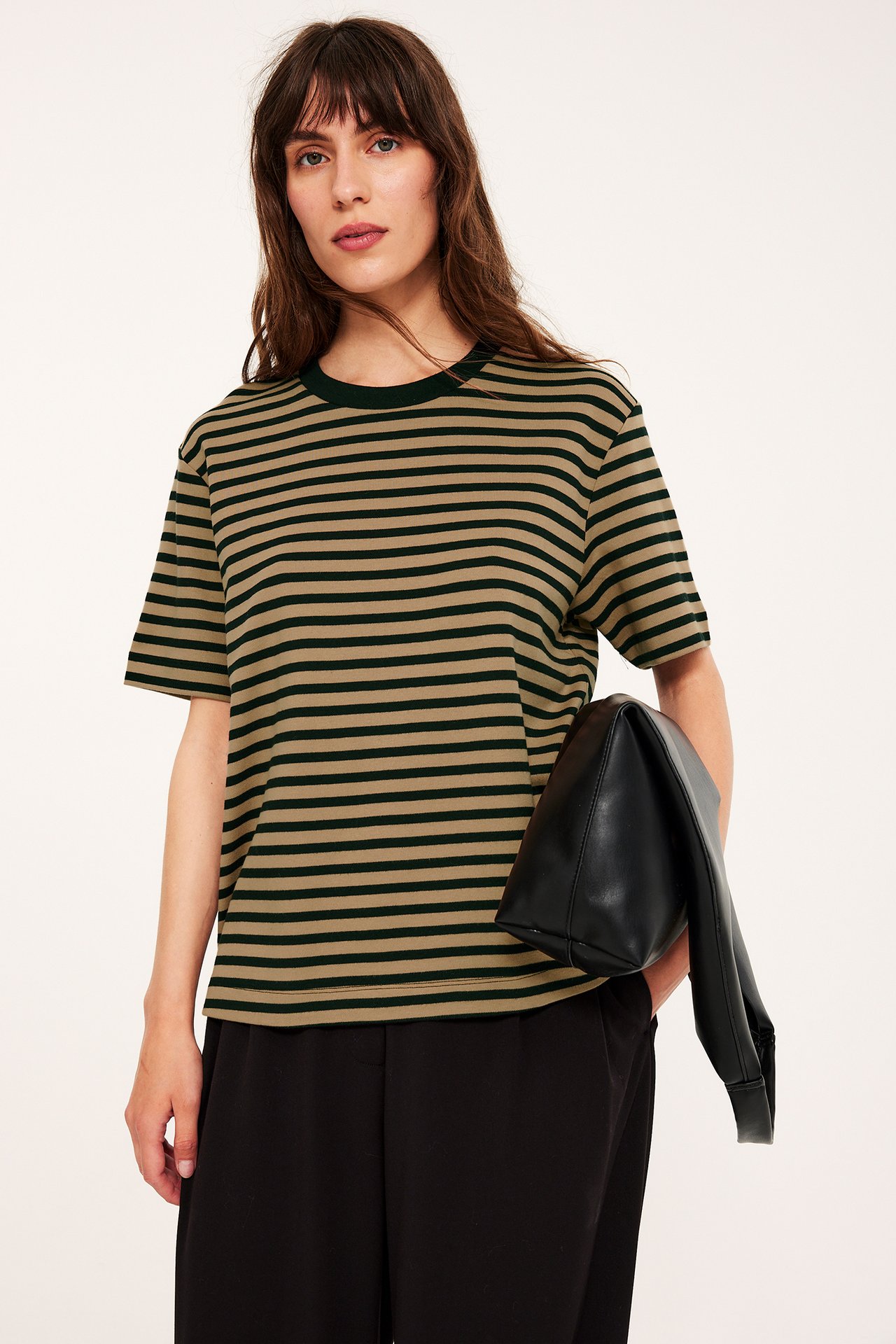 Oversize-t-paita - Beige - 4