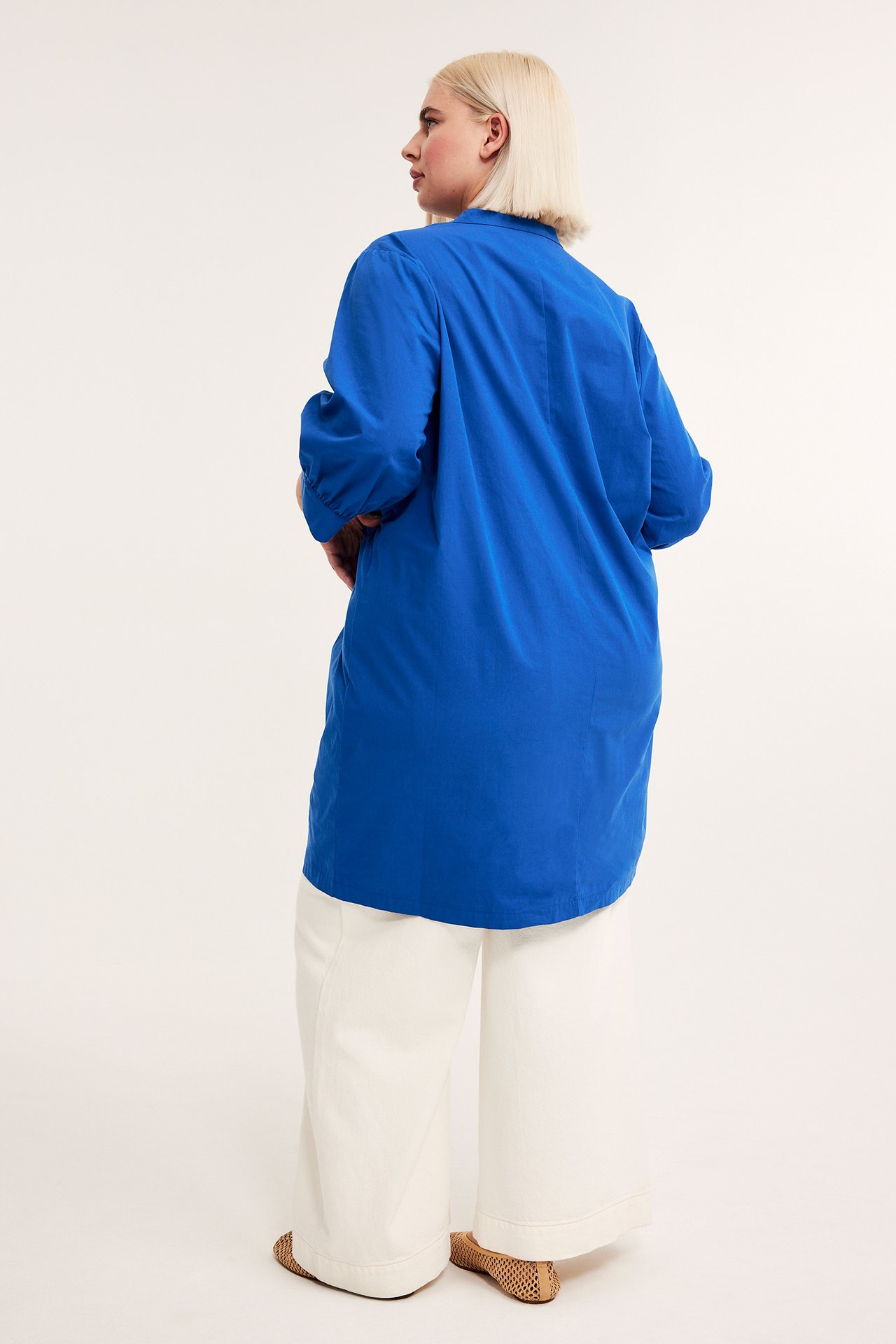 Krótka sukienka - Niebieski - 175cm / Storlek: XL - 5