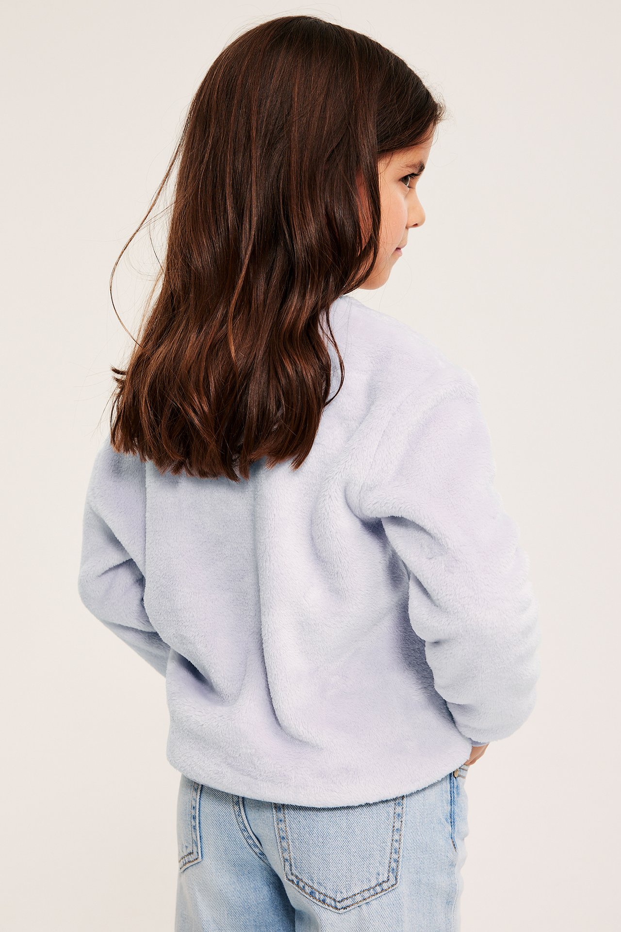 Fluffy sweatshirt - Lilla - 4