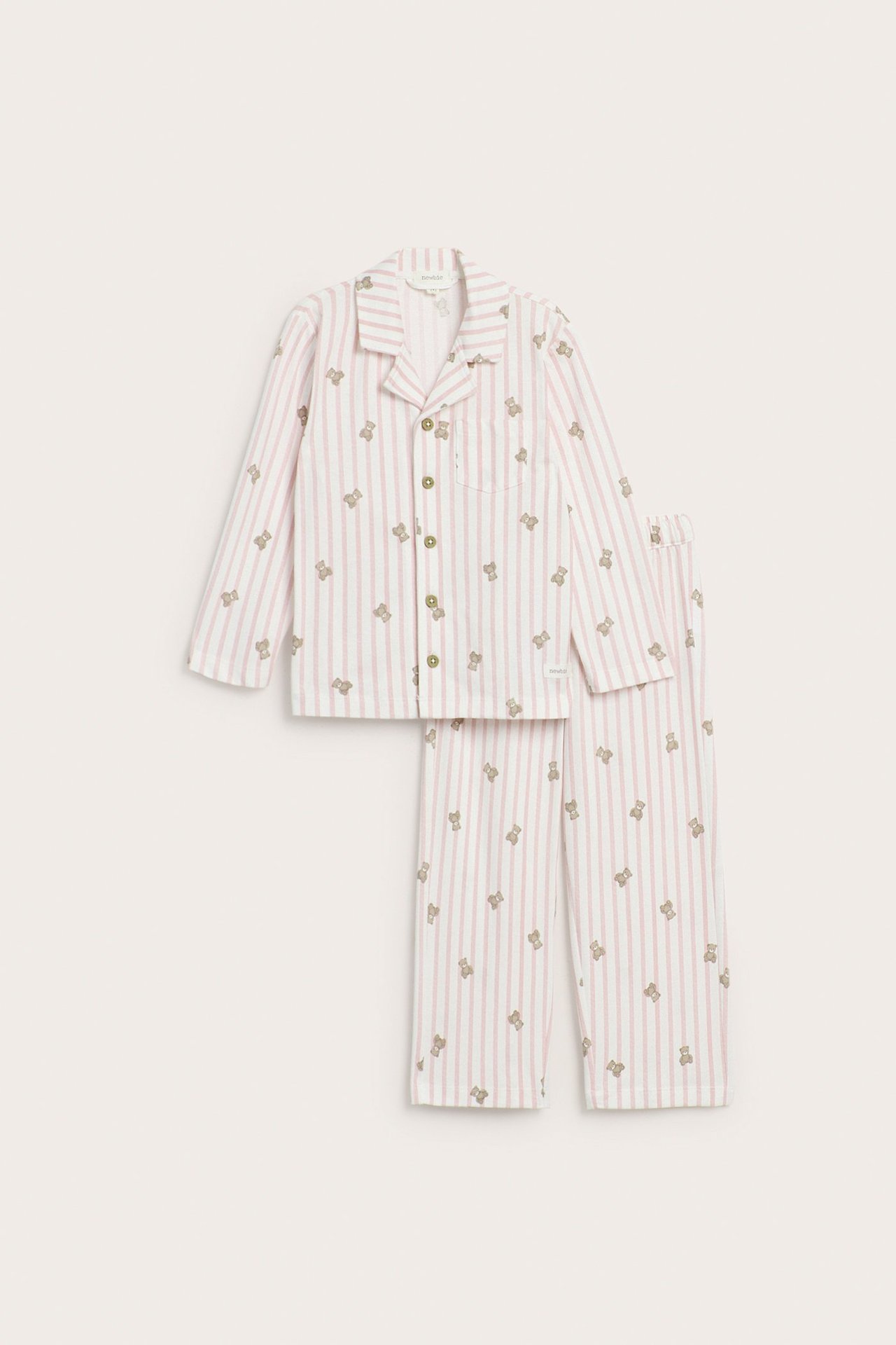 Pyjama, jossa nallekarhukuviointi