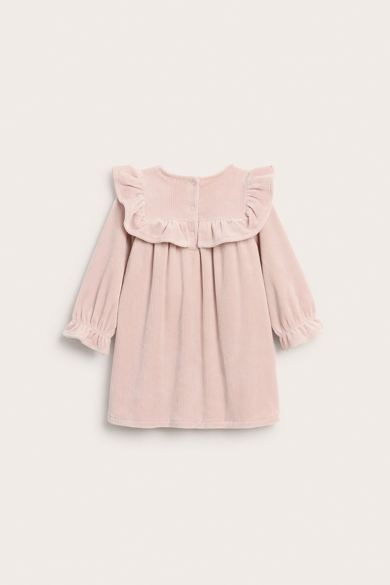 Röyhelösomisteinen veluurimekko