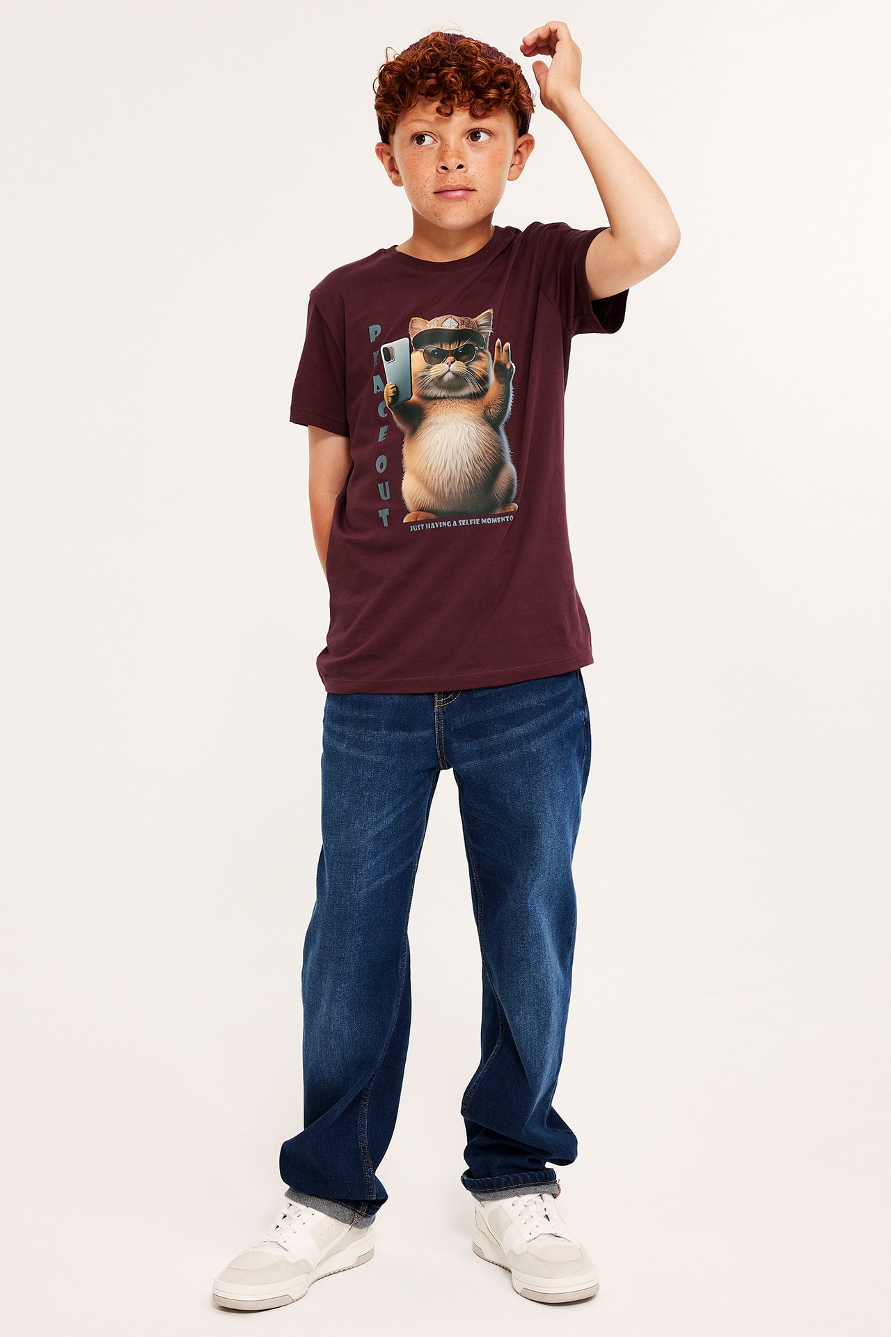 T-shirt med tryck