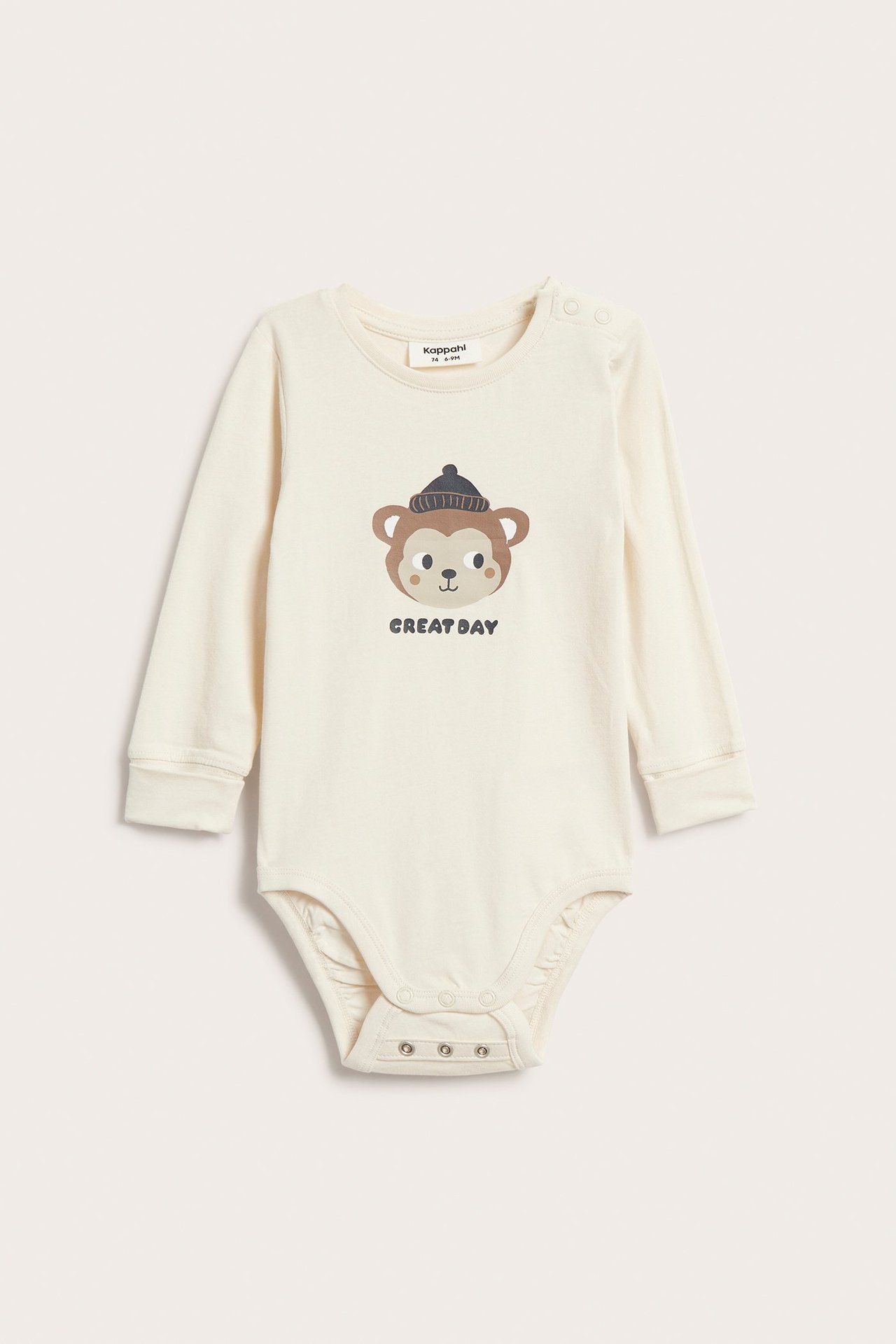 Langermet body med dyremotiv