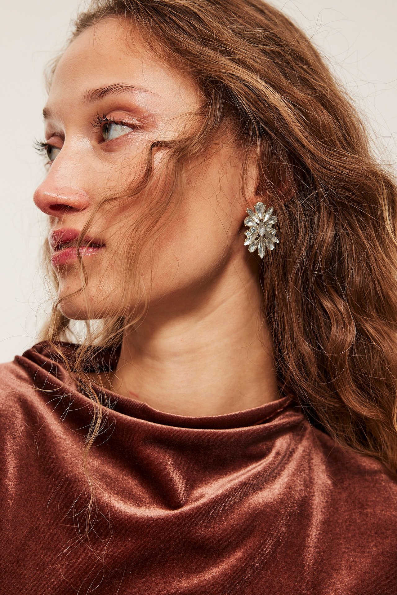 Kolczyki z kryształkami