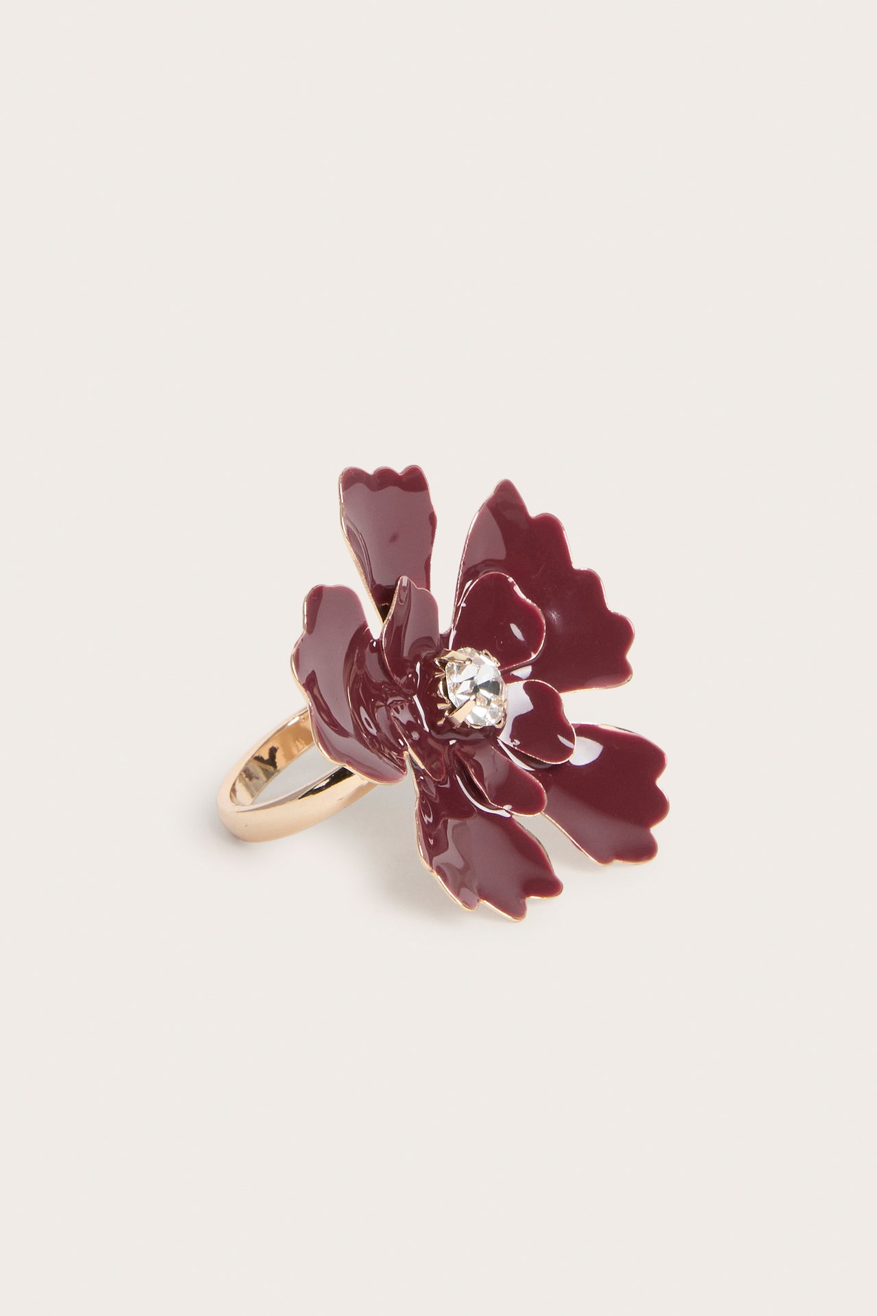Ring med blomst