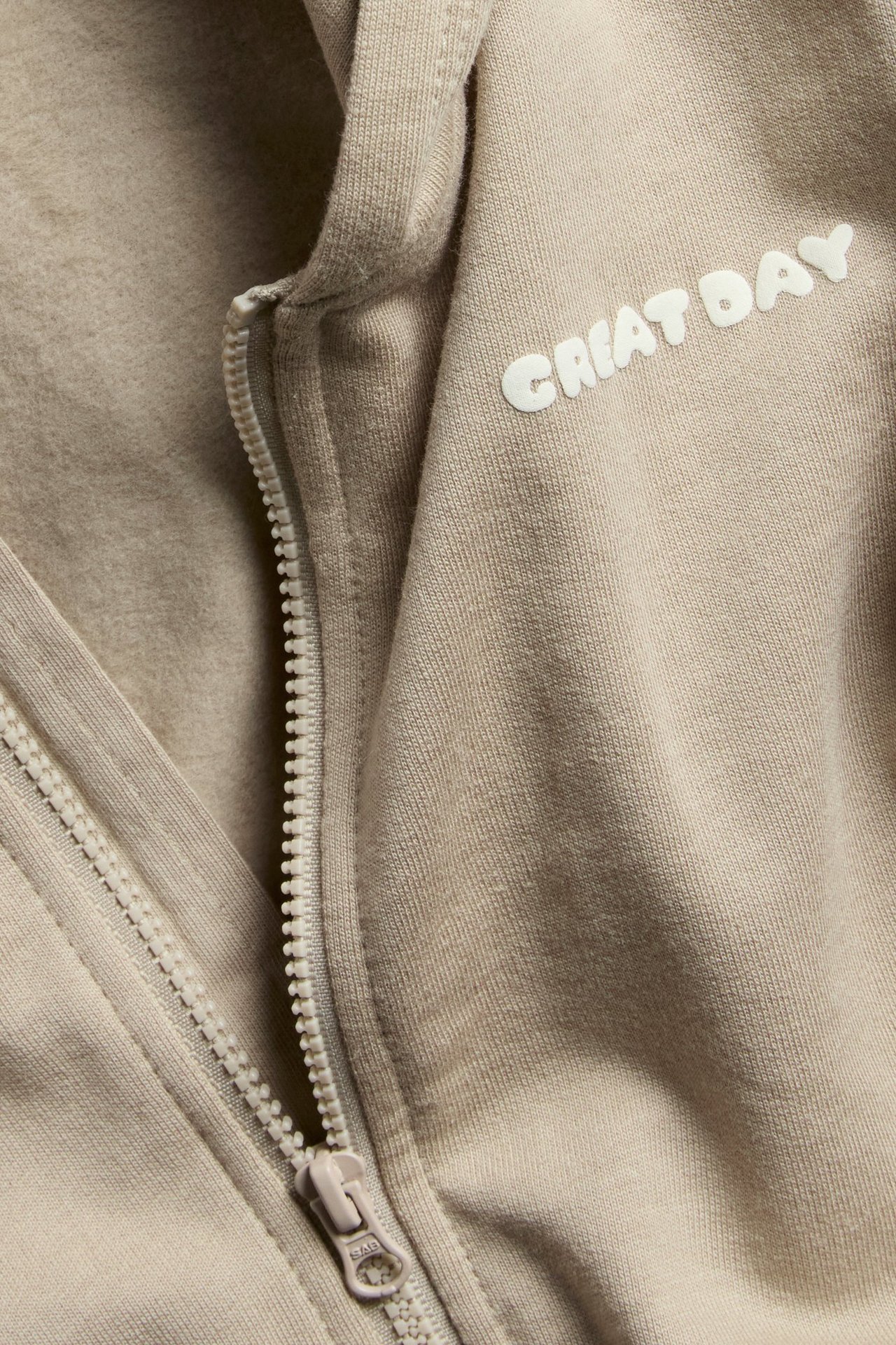 Hettegenser med glidelås