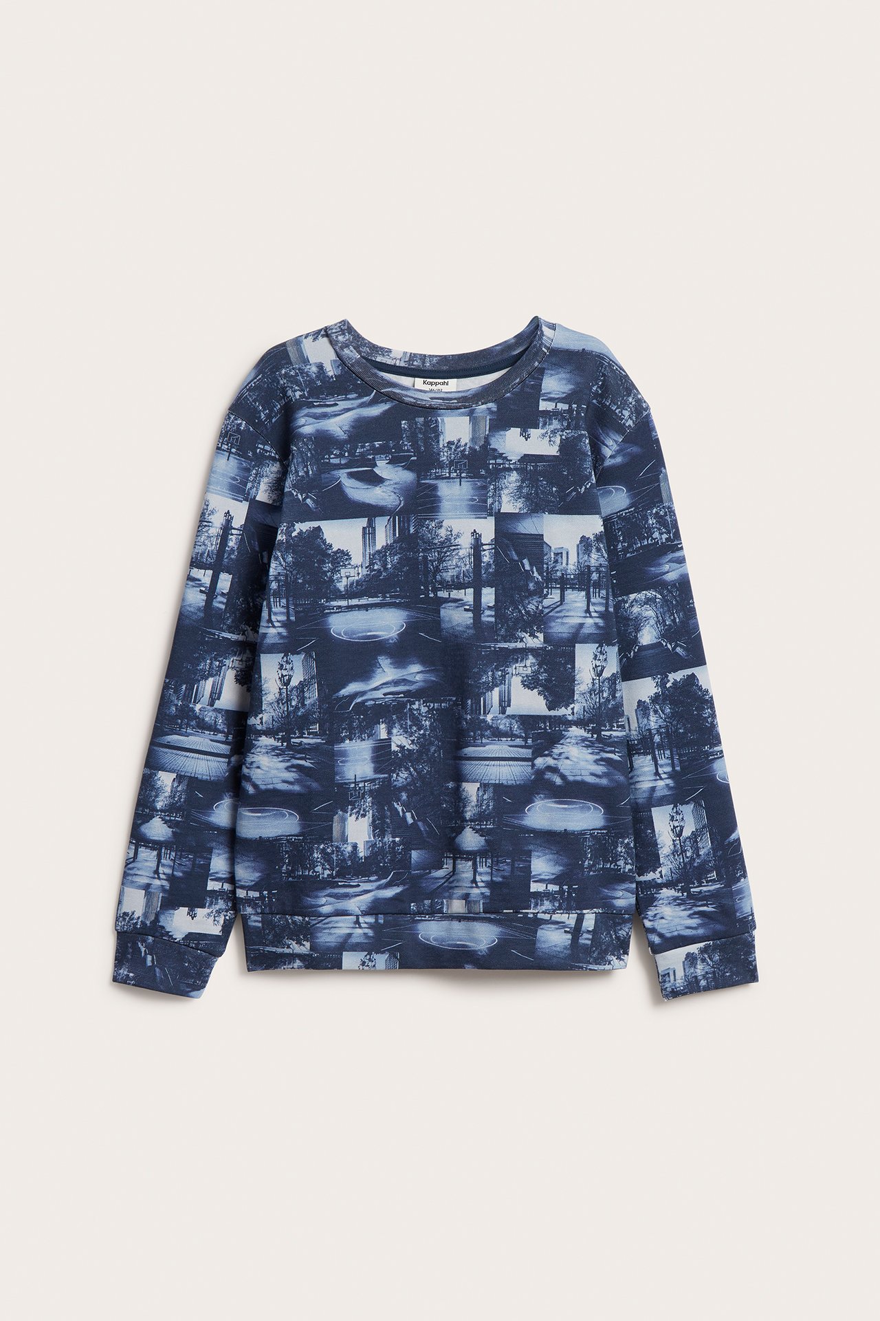 Mönstrad sweatshirt