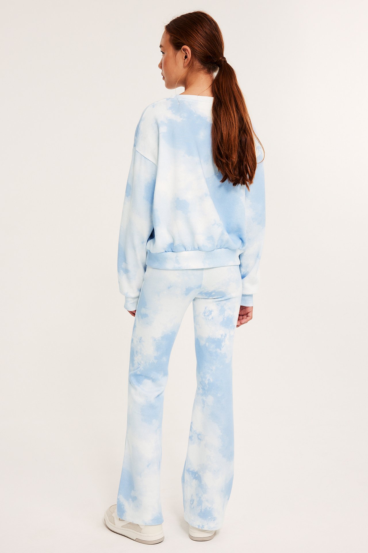 Utsvängda byxor - Offwhite - 5