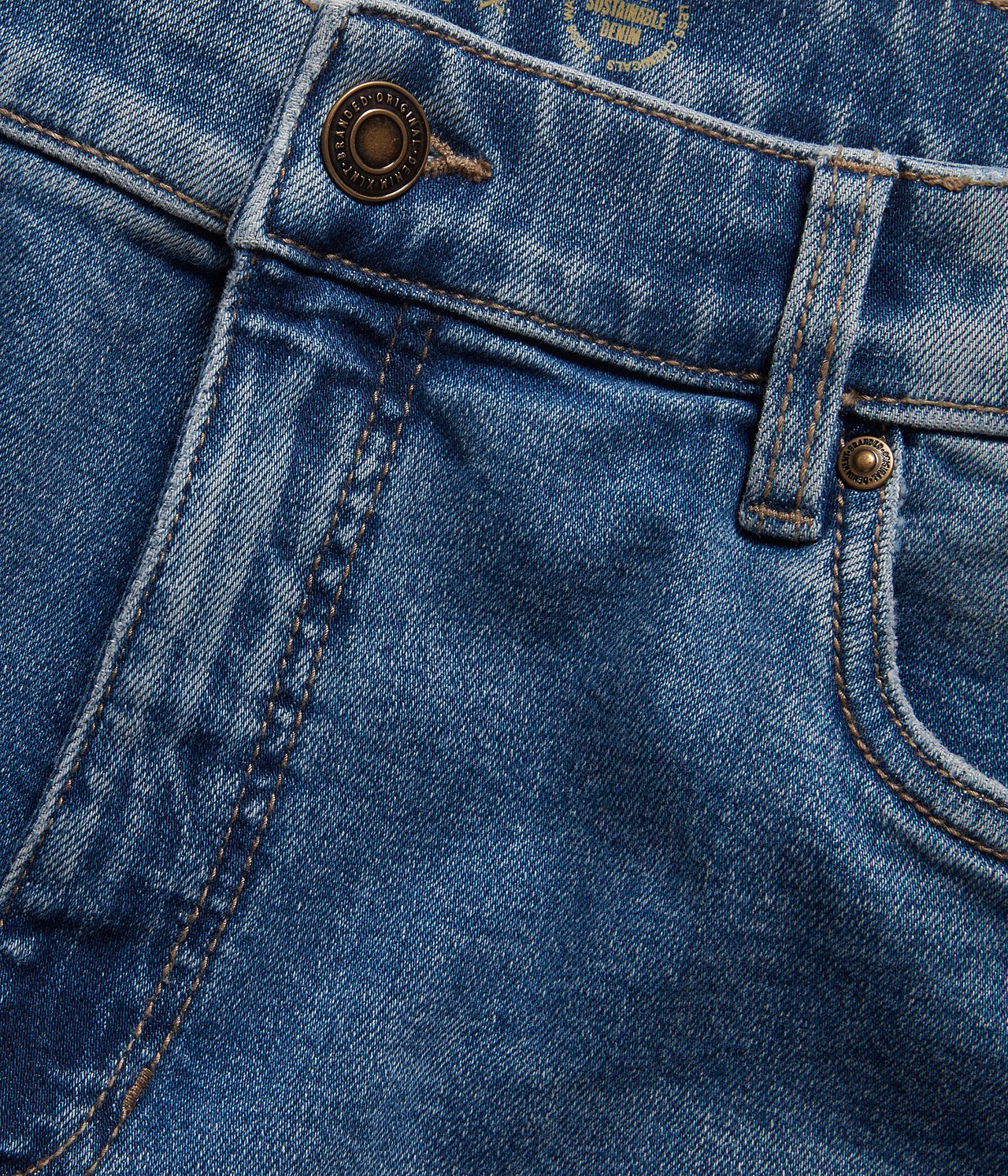 Ebba slim jeans short leg - Denim - 5