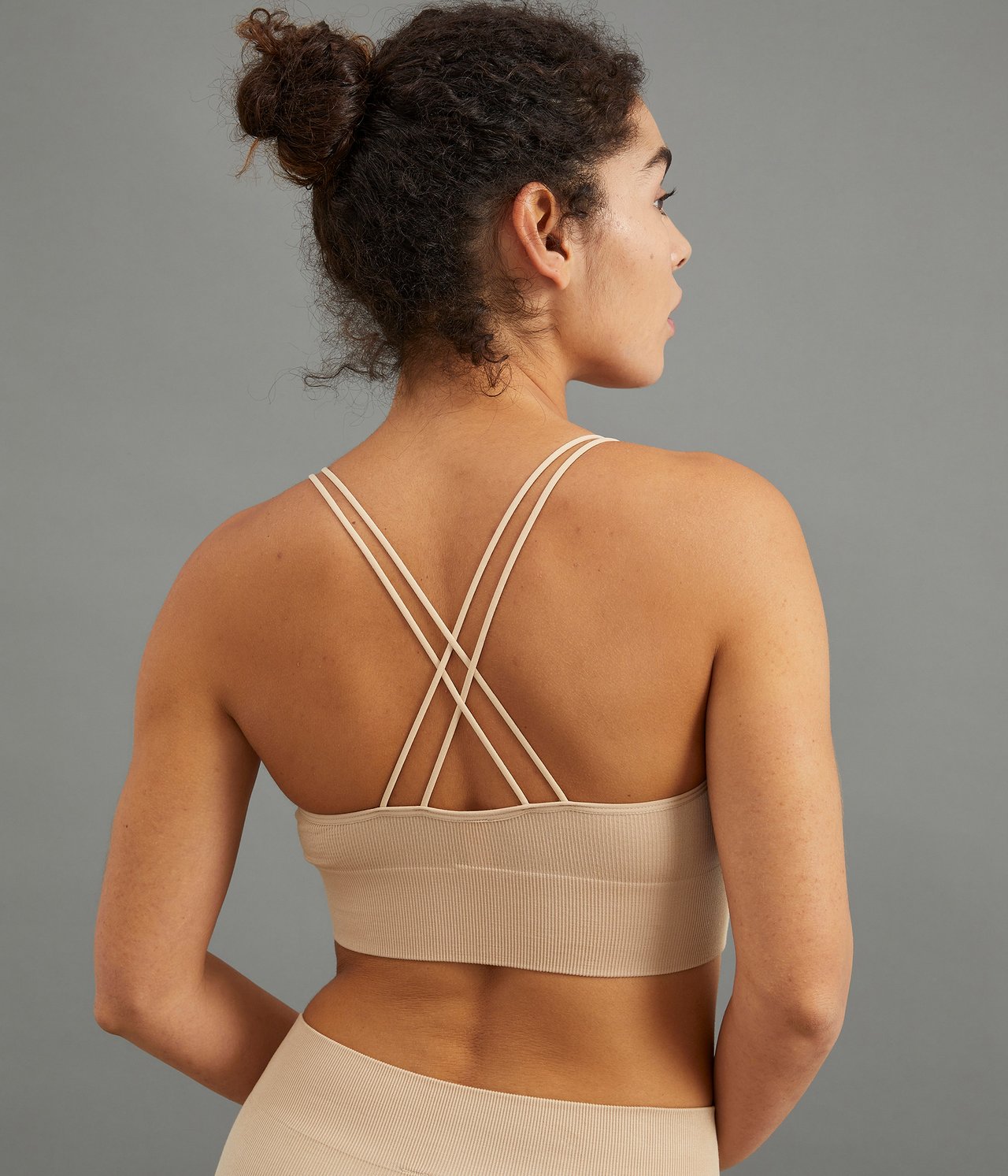 Bh topp seamless - Beige - 4