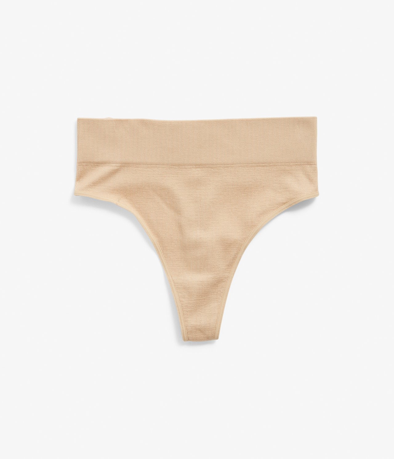 Seamless stringtrosa - Beige - 5