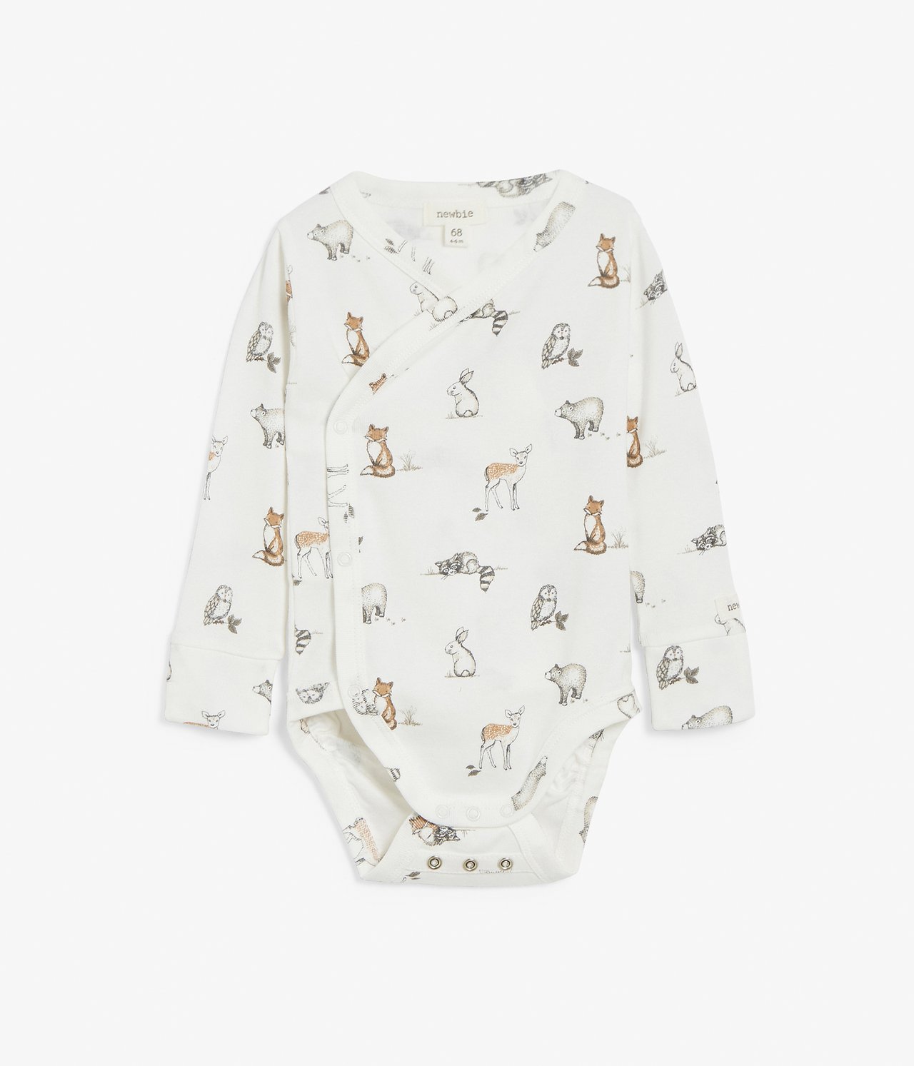 Eläinkuviollinen body - Luonnonvalkoinen - 4