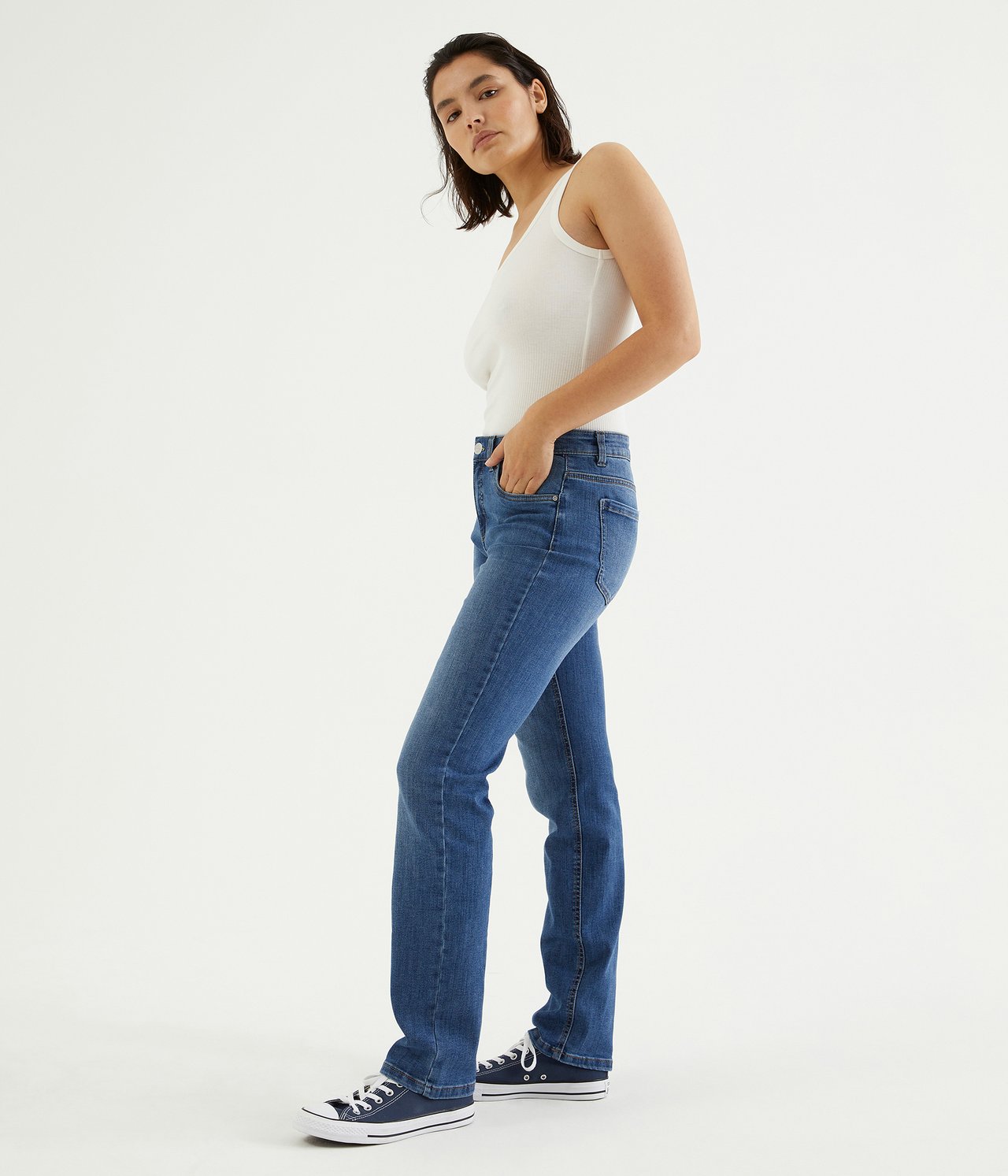 Alice straight jeans extra long leg Denim - null - 5