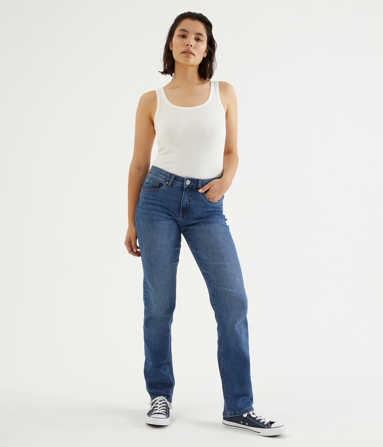 Alice straight jeans extra long leg - Denim - 1