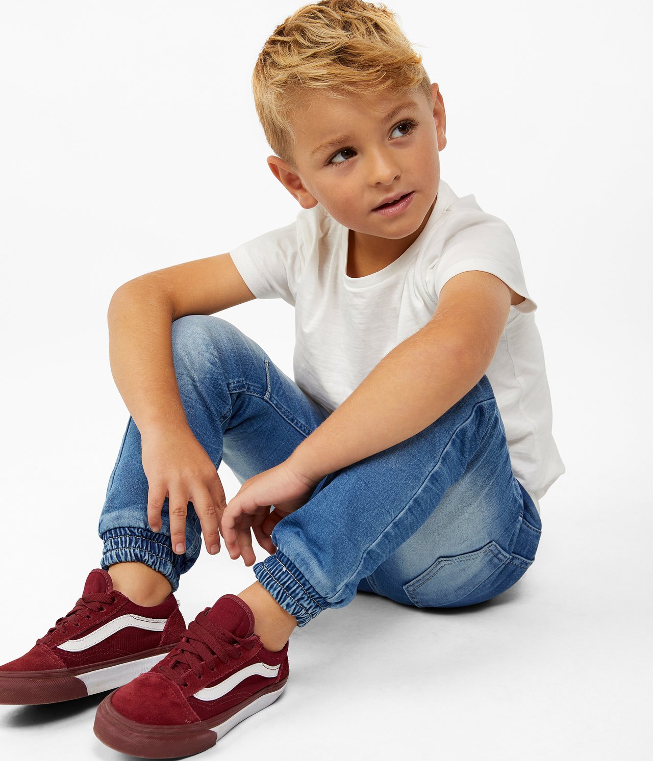 Joggerjeans - Vaalea denim - 2