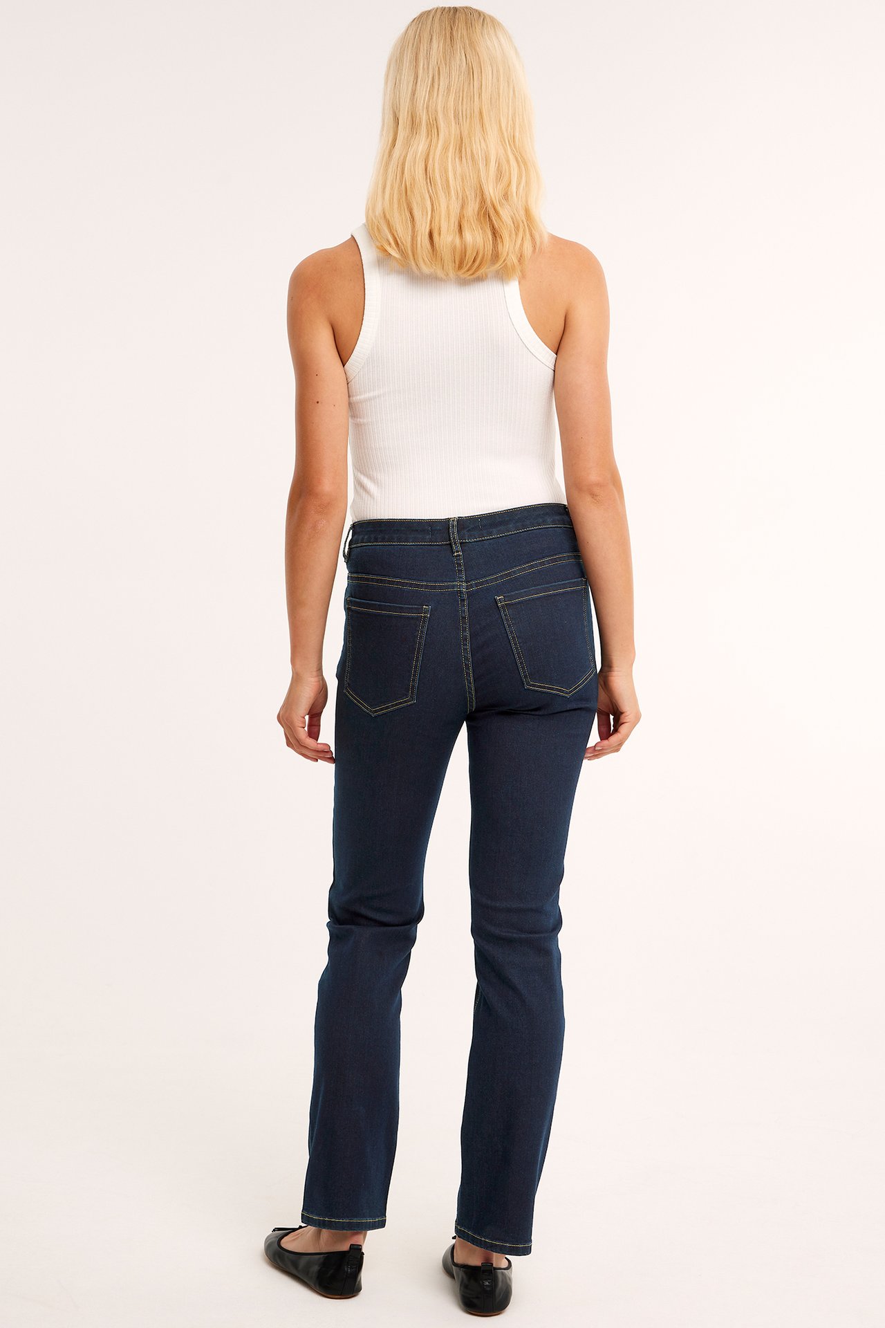 Alice straight jeans - Tumma denim - 8