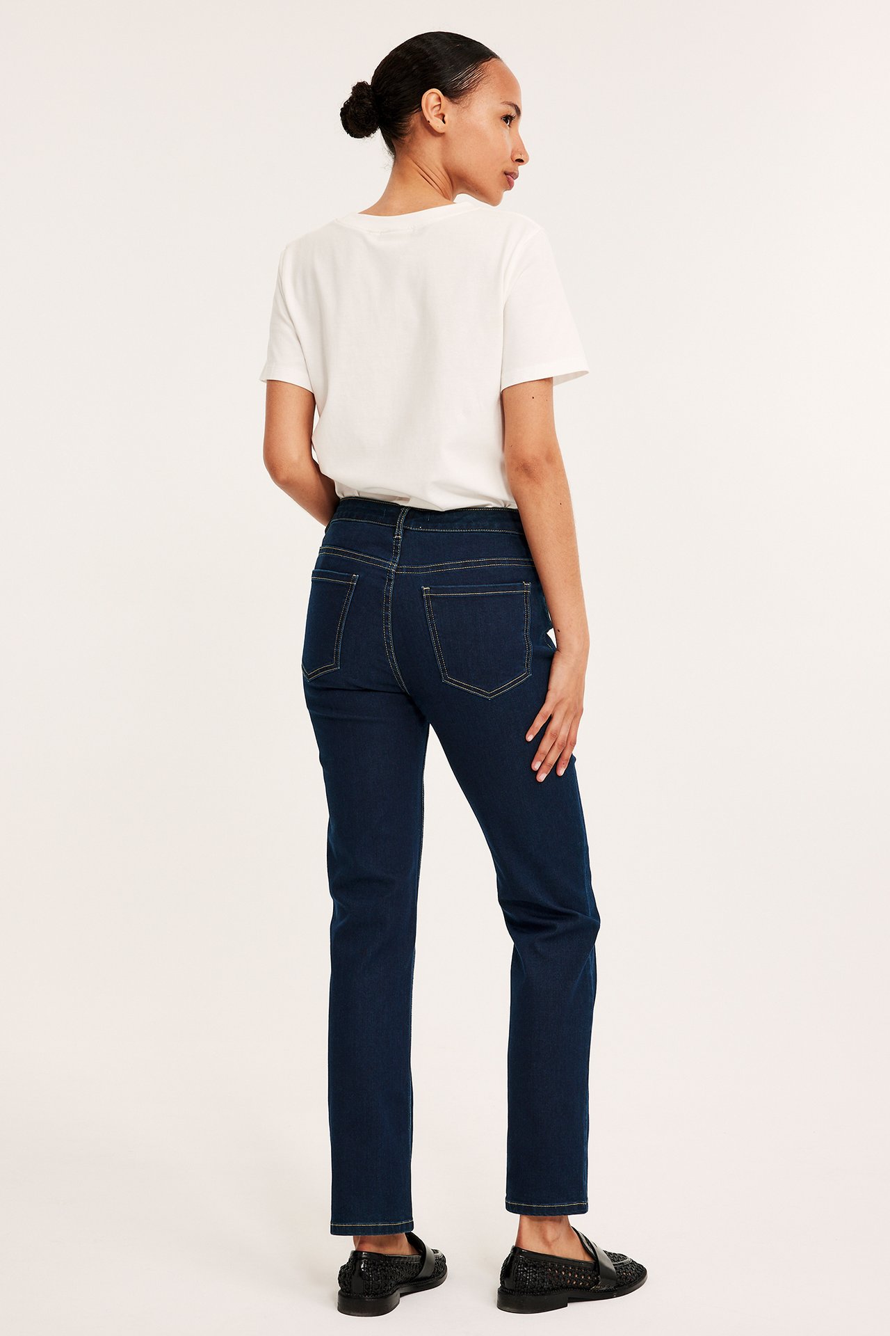 Alice straight jeans - Tumma denim - 7