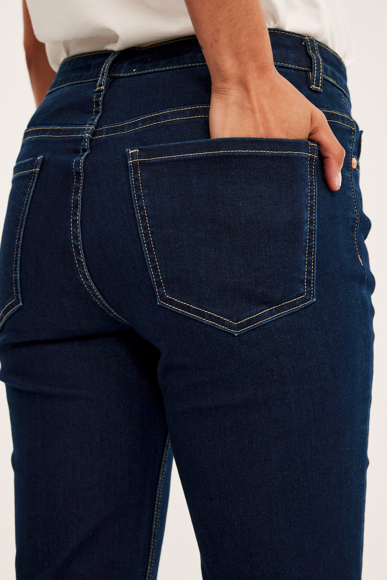 Alice straight jeans - Tumma denim - 8