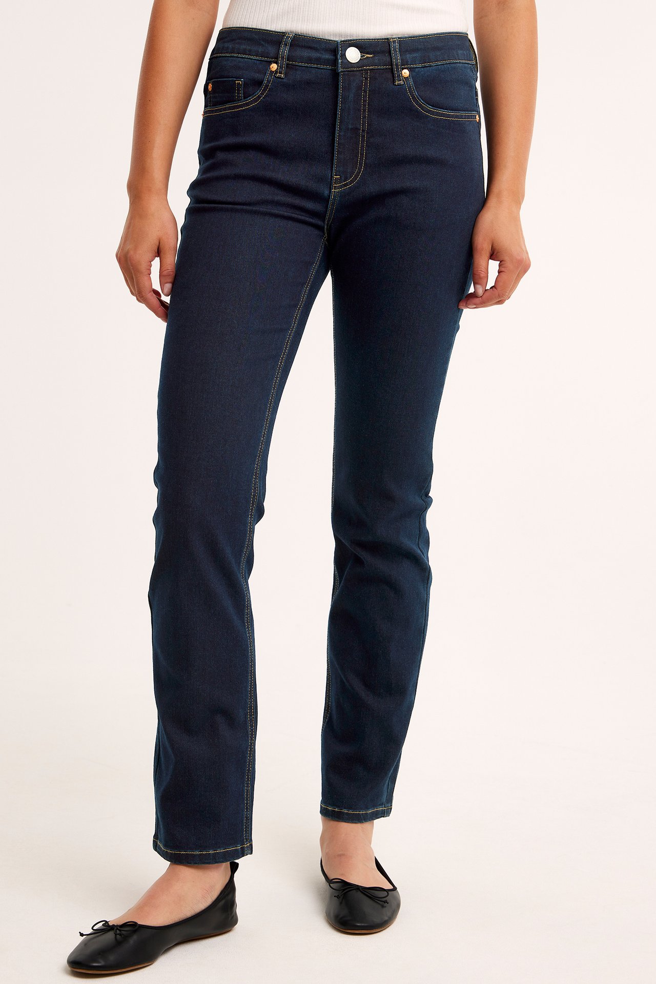 Alice straight jeans - Tumma denim - 6