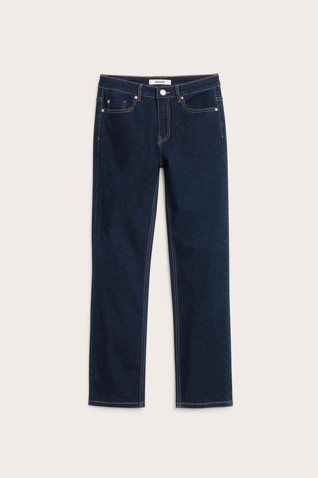 Straight Jeans Mid Waist