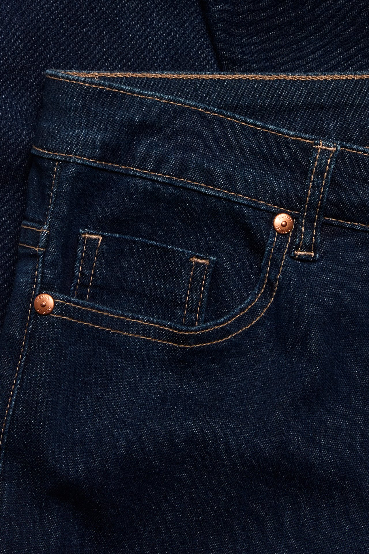 Dżinsy Straight Mid Waist