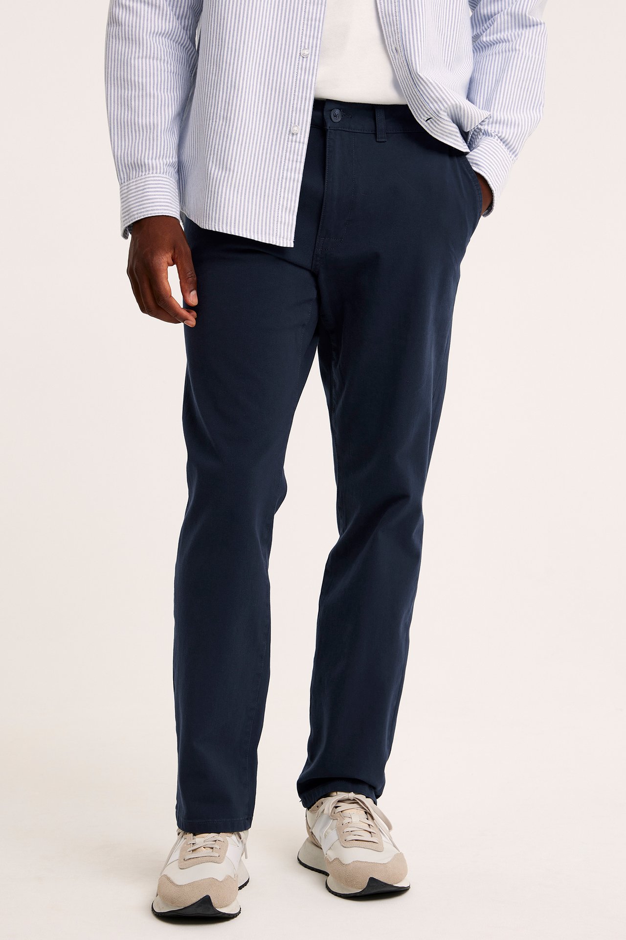 Chinos regular fit - Mørkeblå - 185cm / Storlek: 33/34 - 5