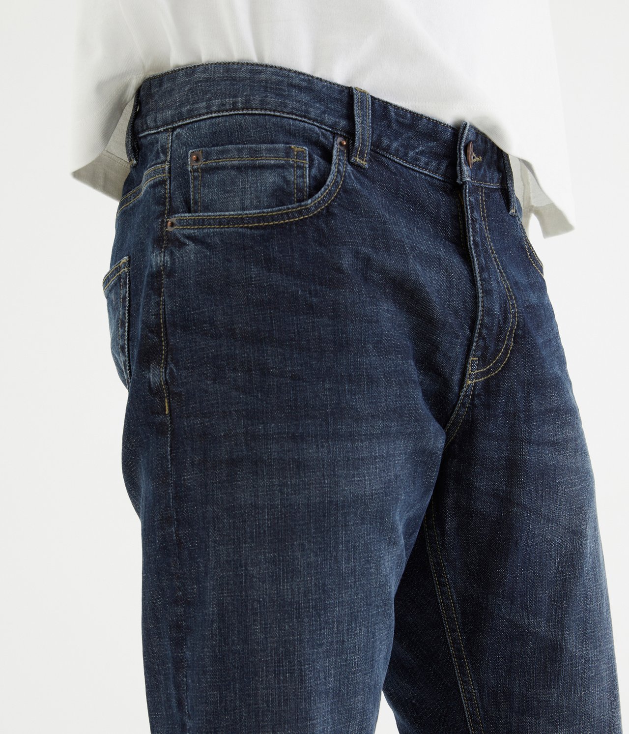 Hank regular jeans - Blå - 3