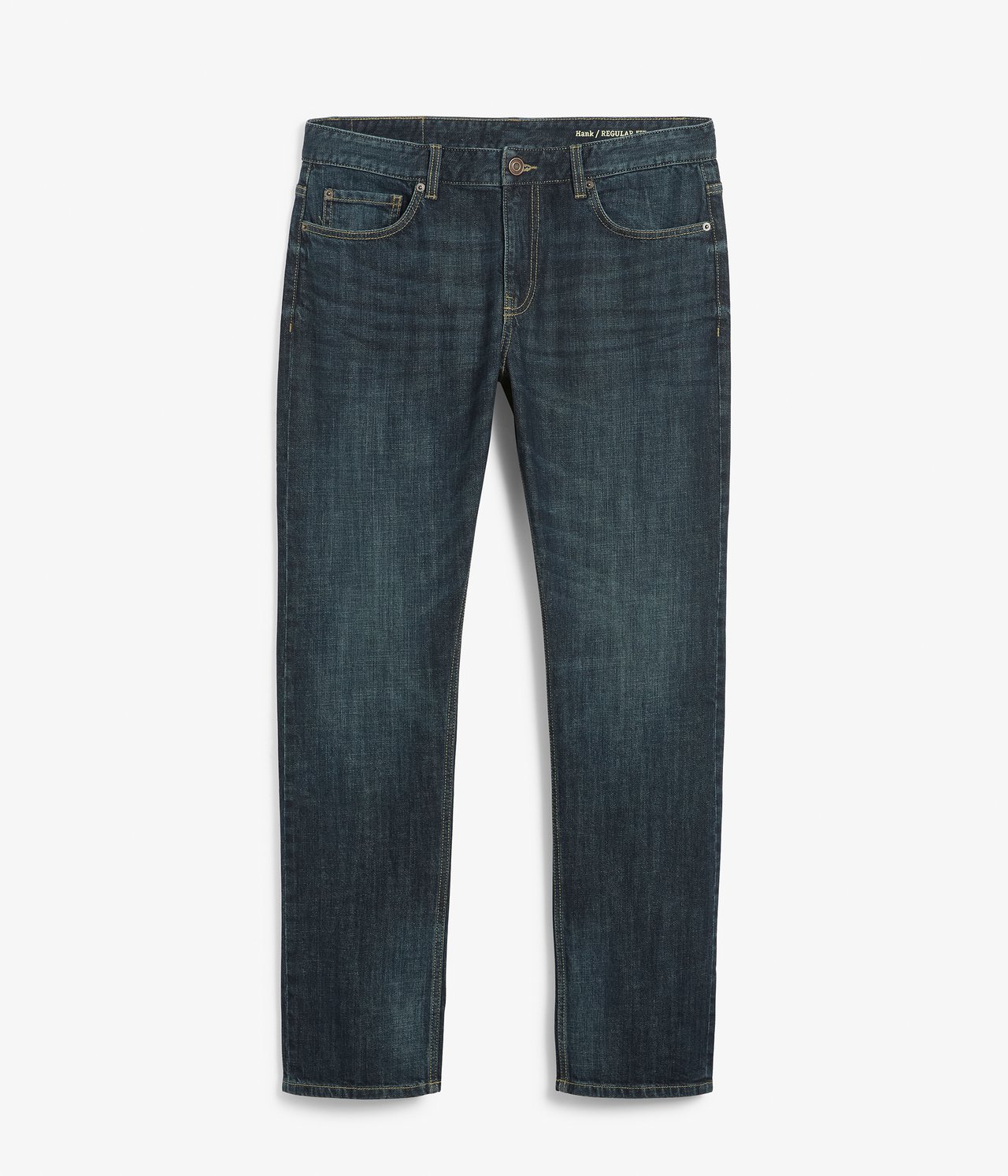 Hank regular jeans - Sininen - 7