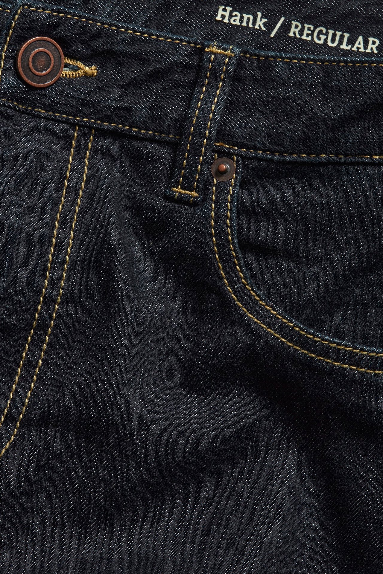 Regular jeans - Mörk denim - 5