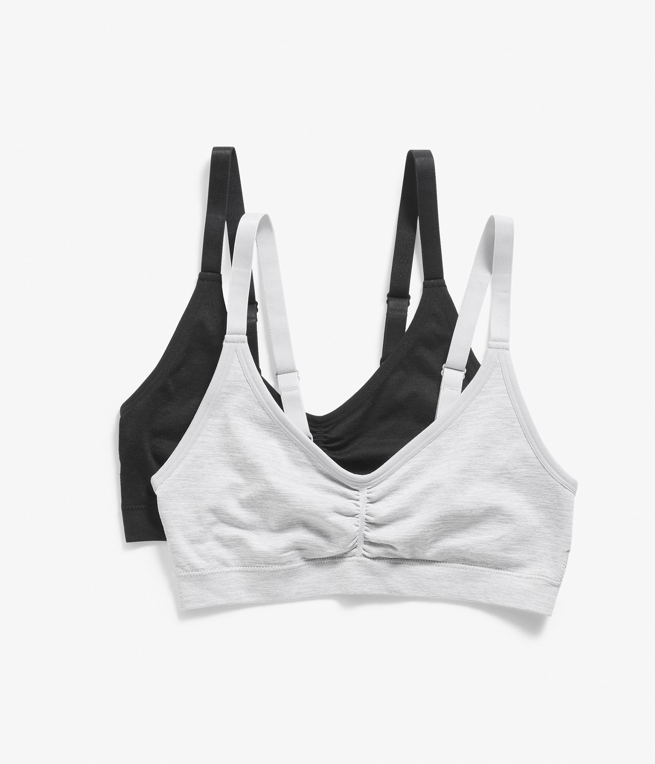 2-pack rintaliivitoppi seamless - Musta - 3