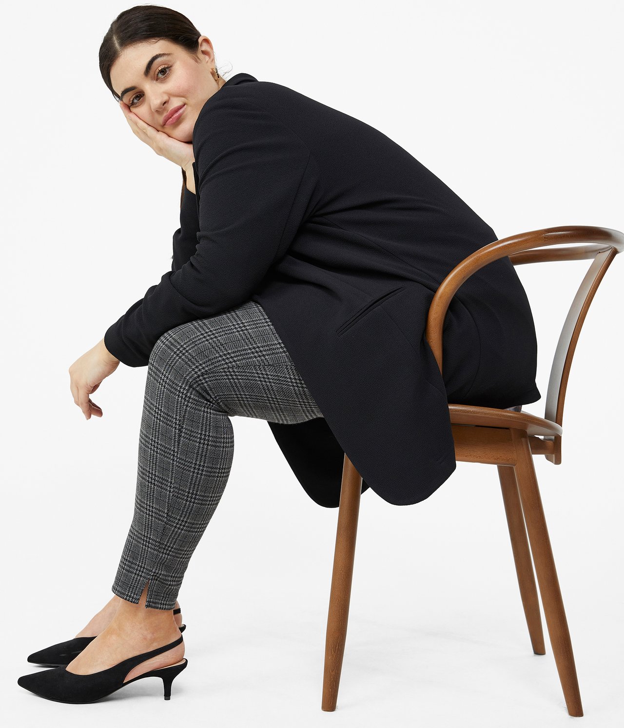 Leggingsit - Harmaa - 1