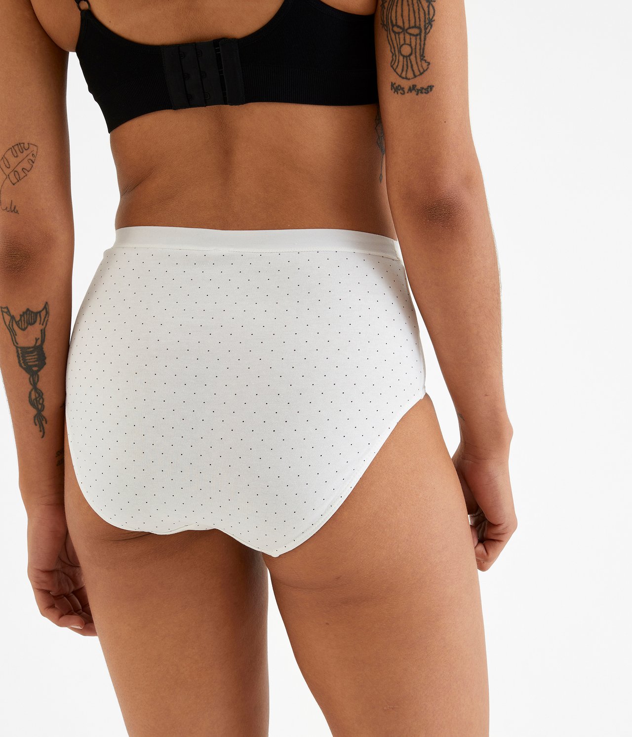 Figi z bawełny 3-pack - Jasnoszary - 2